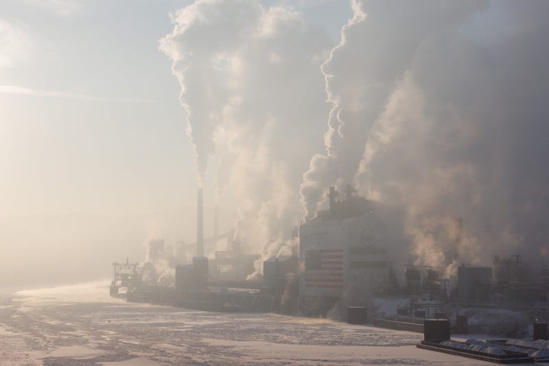 APTOPIX US Steel Plant Explosion