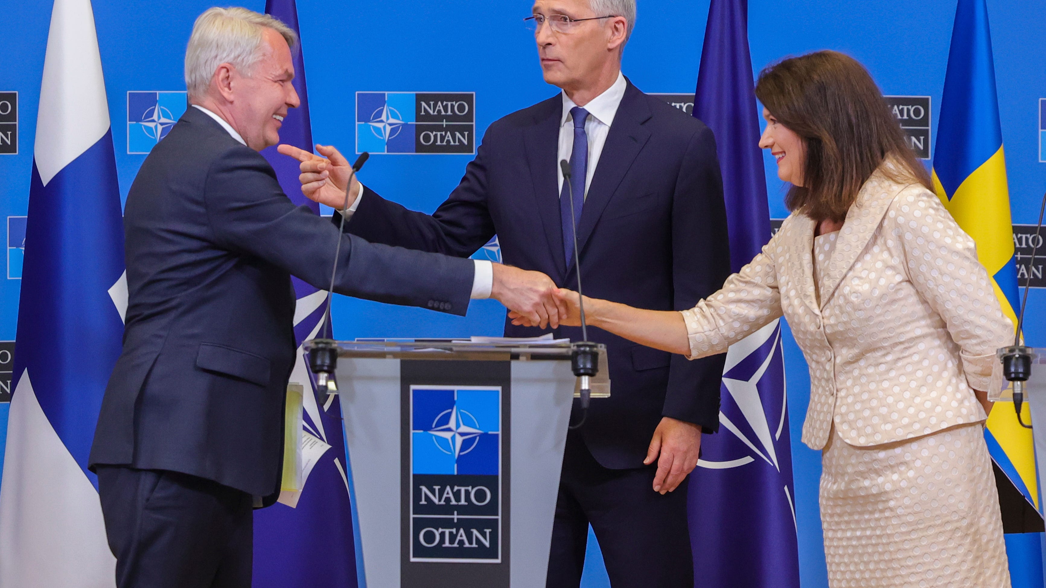 NATO nations sign accession protocols for Sweden, Finland