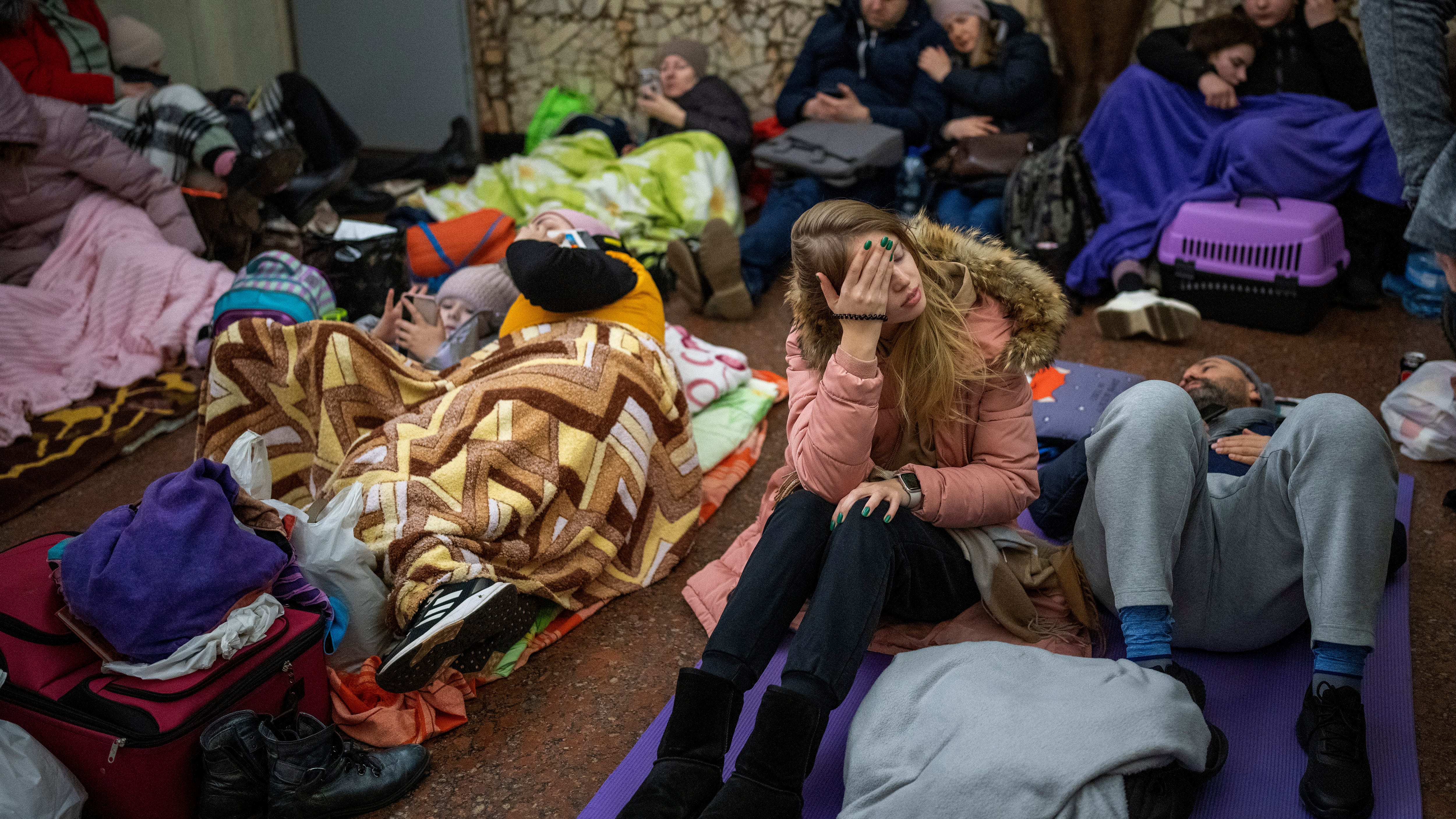 Russia invades Ukraine on many fronts in 'brutal act of war'