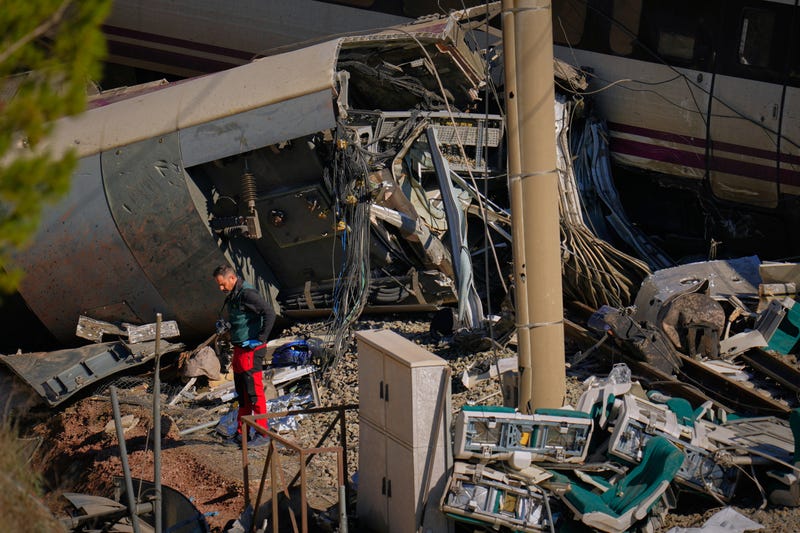 APTOPIX Spain Train Crash