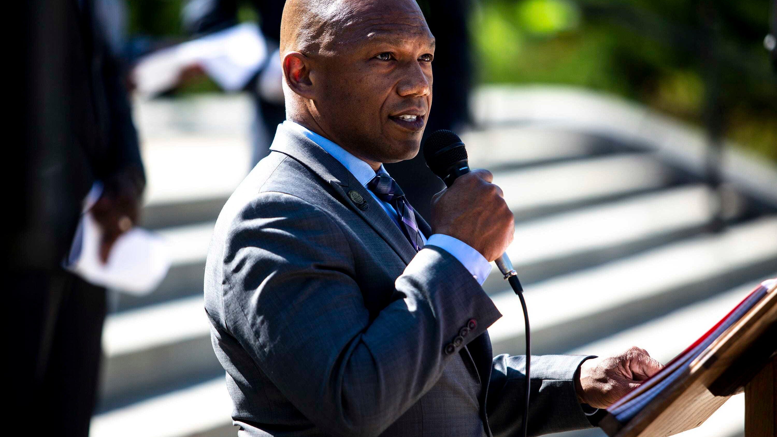 Black Democratic chair gets lynching threat over Trump essay