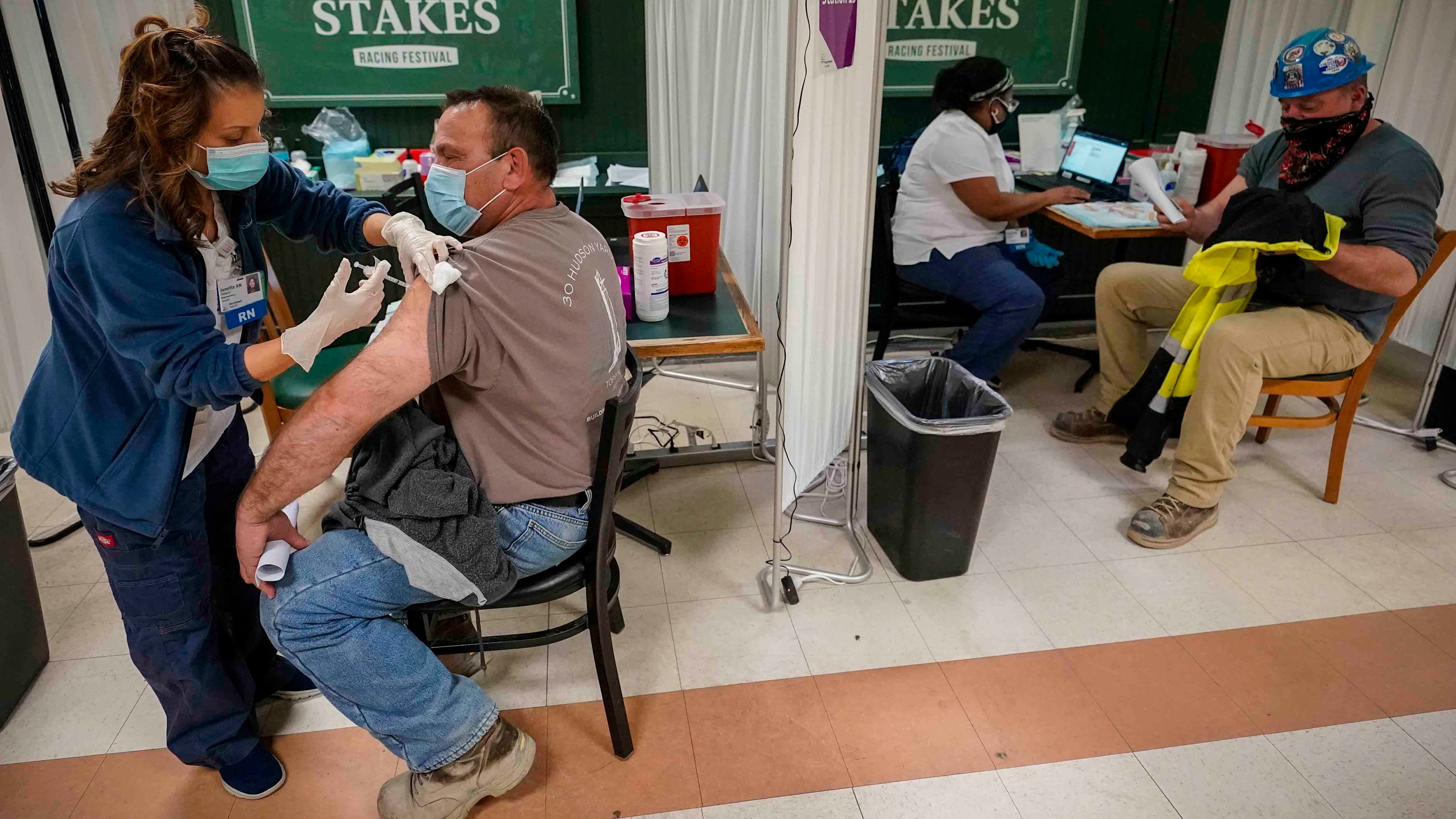 The Latest: Fauci dismayed by Texas' move to ban mandates