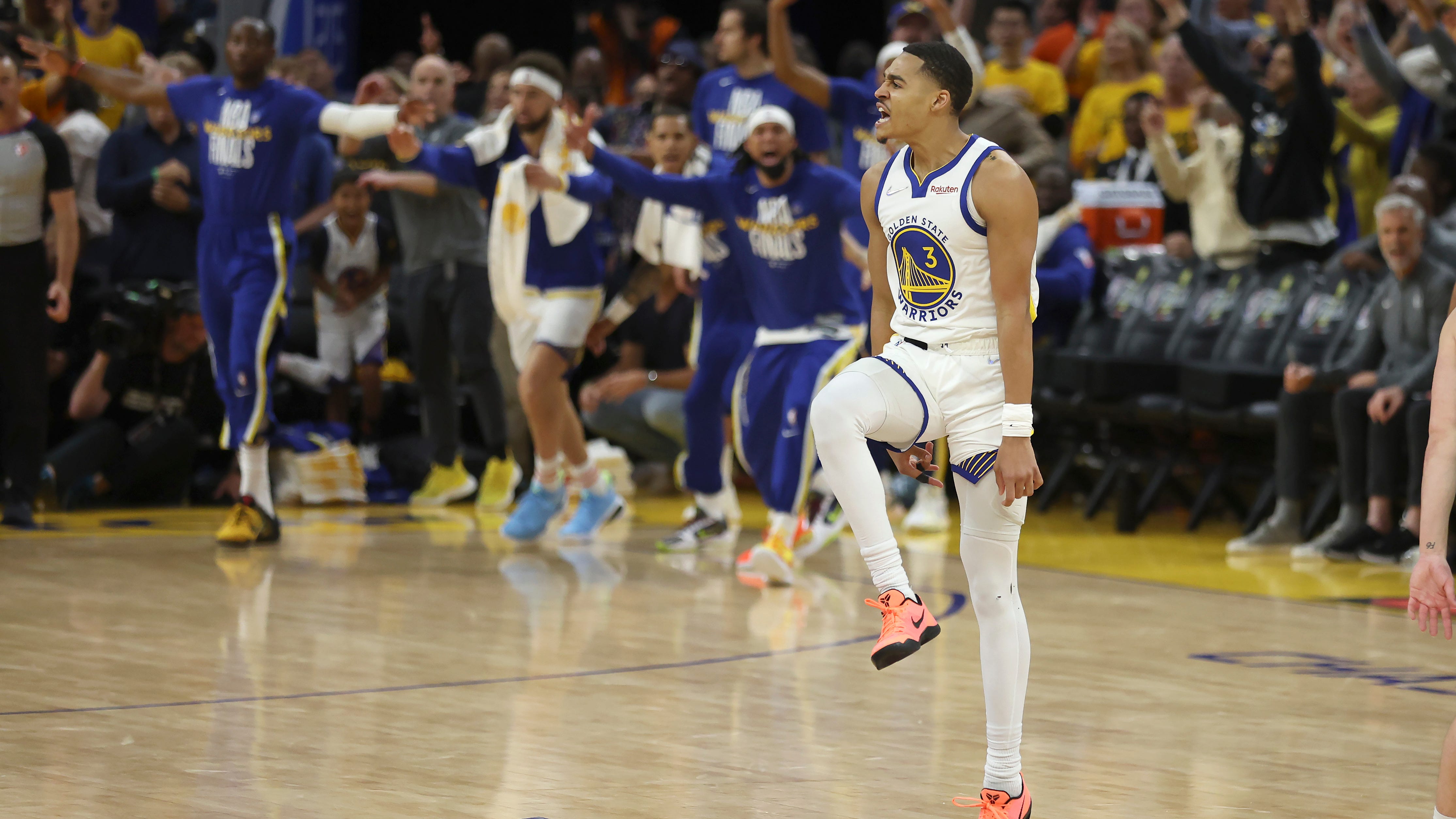 Warriors answer in Game 2, top Celtics 107-88 to even Finals