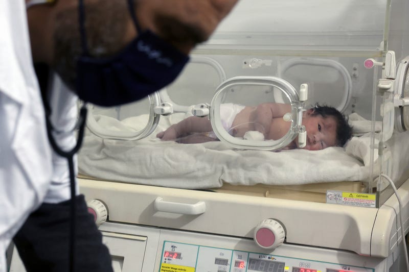 APTOPIX Syria Turkey Earthquake Newborn Rescue