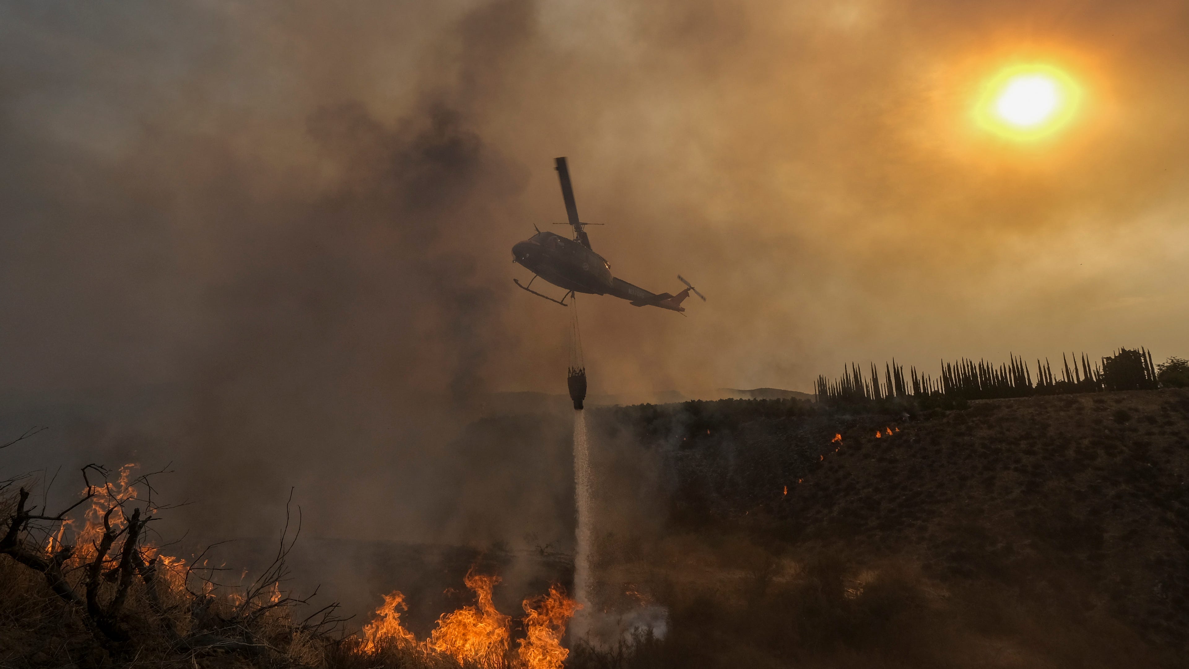 California: Drought, record heat, fires and now maybe floods