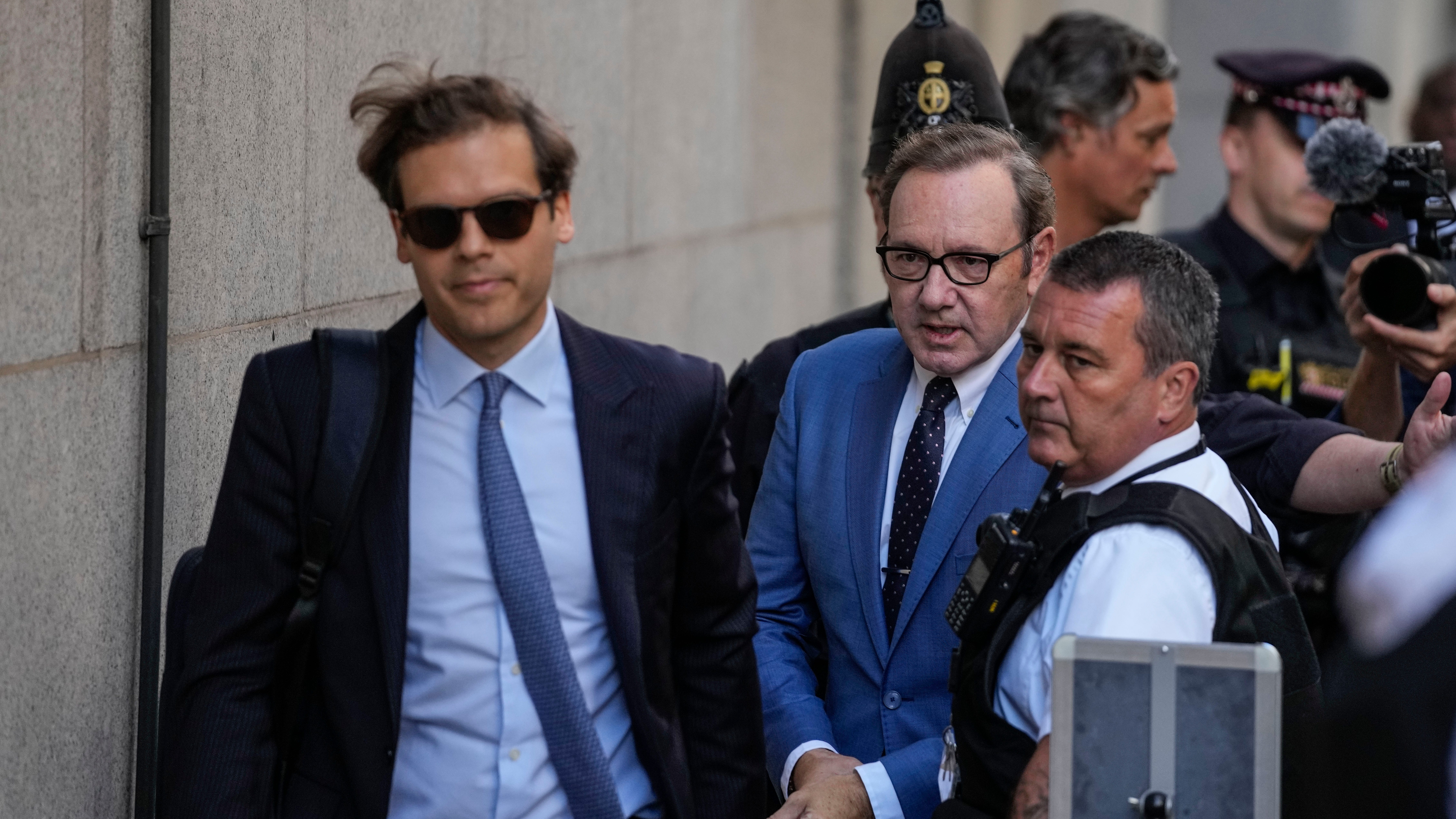 Kevin Spacey pleads not guilty to UK sexual assault charges