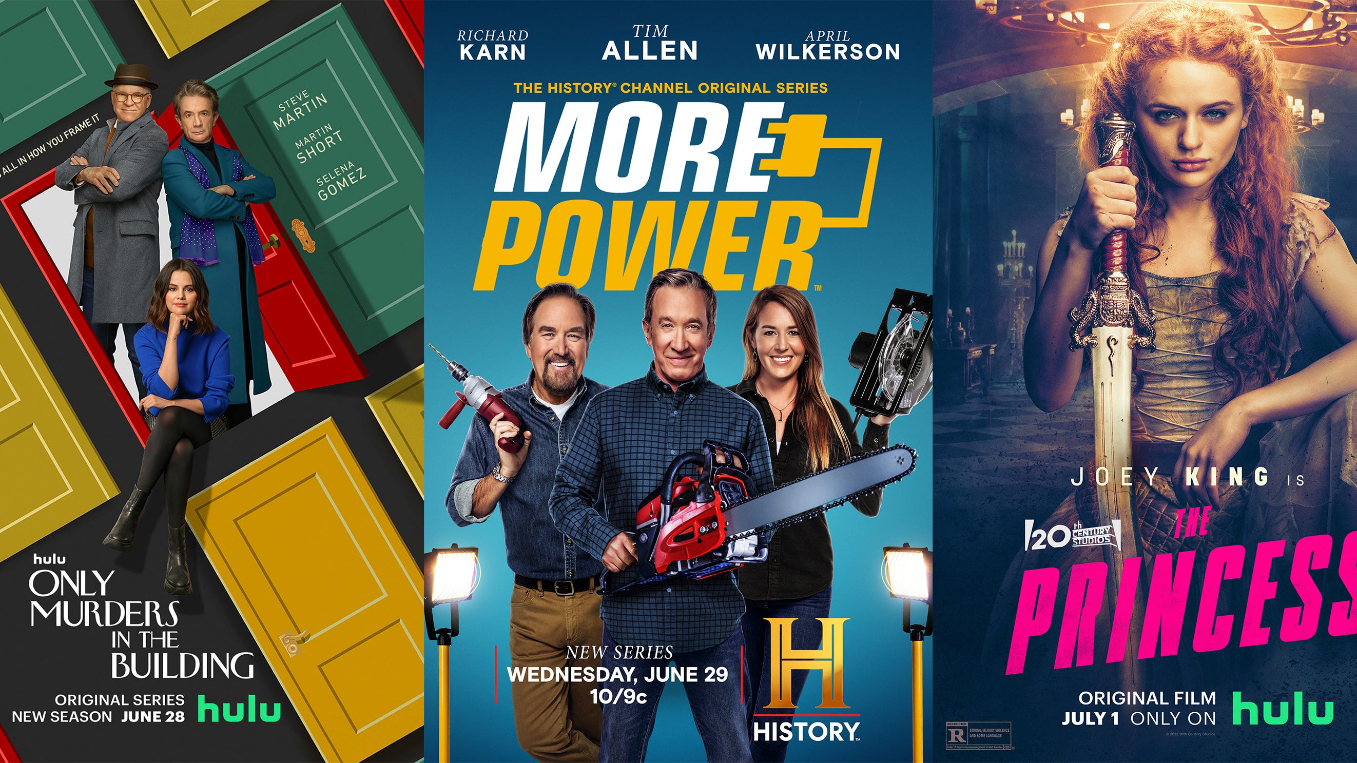 New this week: 'Only Murders in the Building,' 'More Power'