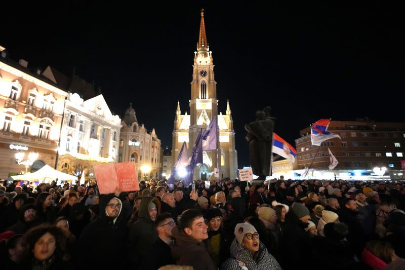 Serbia Protest