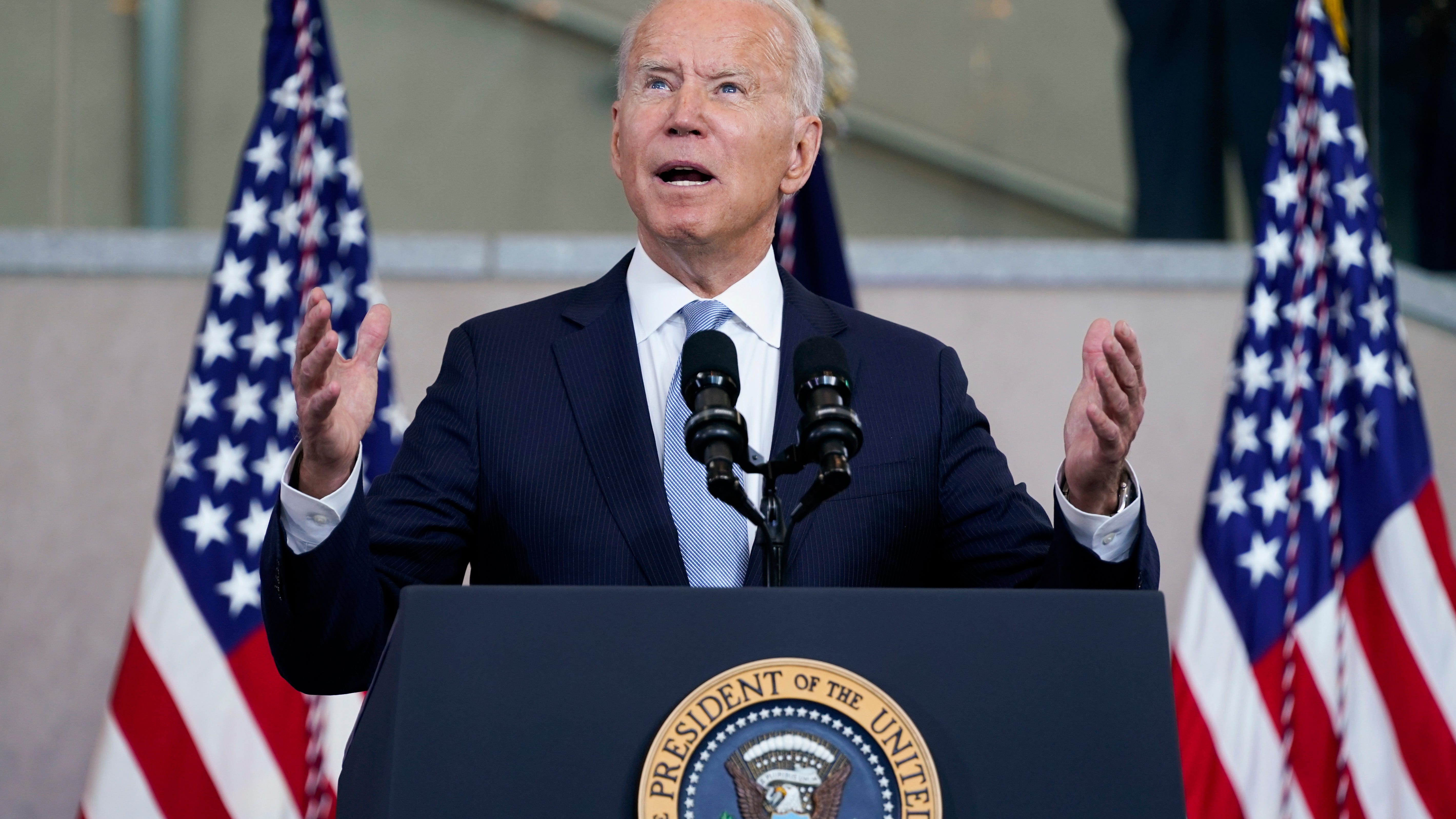 Biden pushed to speak out more as US democracy concerns grow