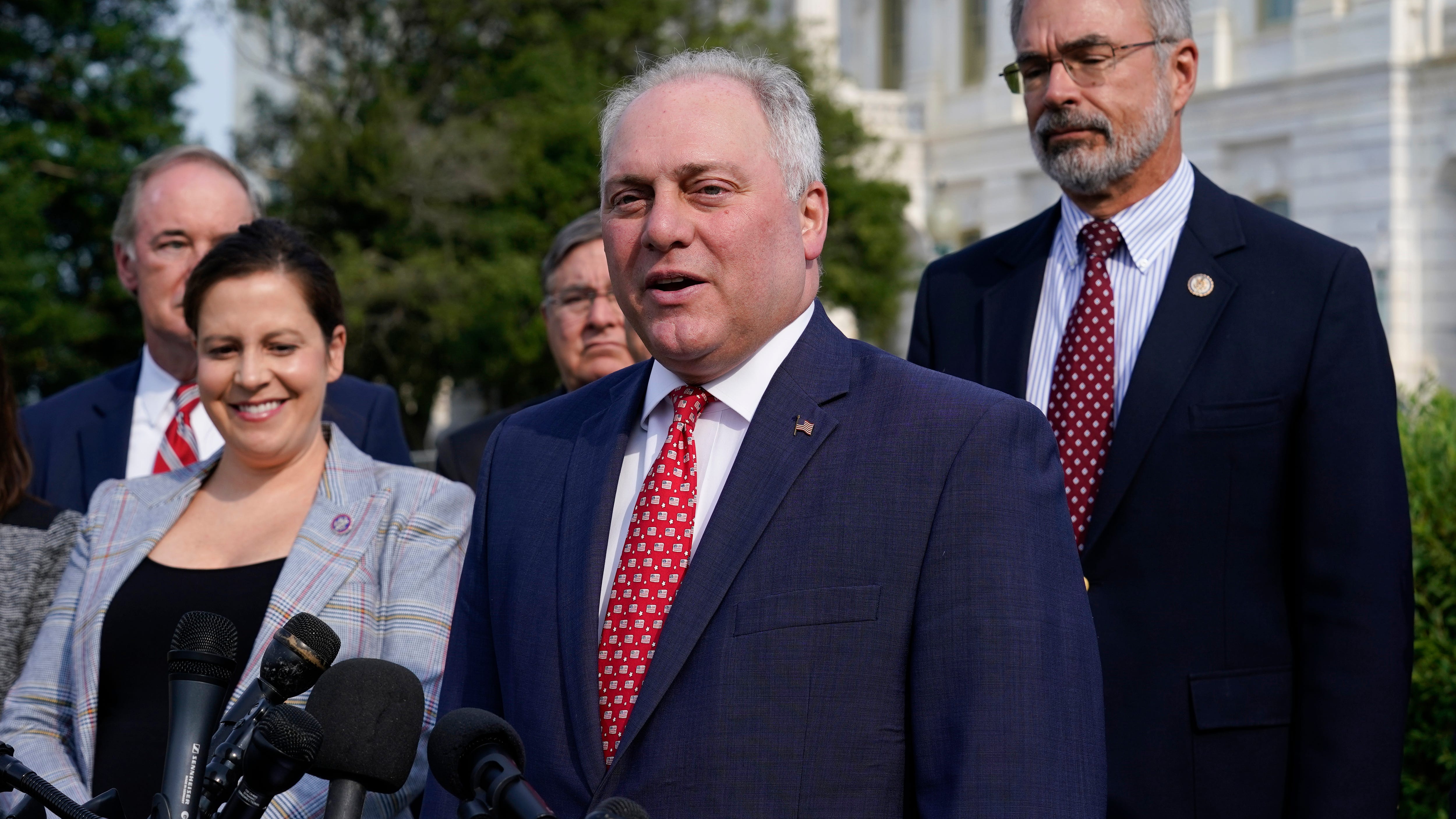 GOP's vaccine push comes with strong words, few actions