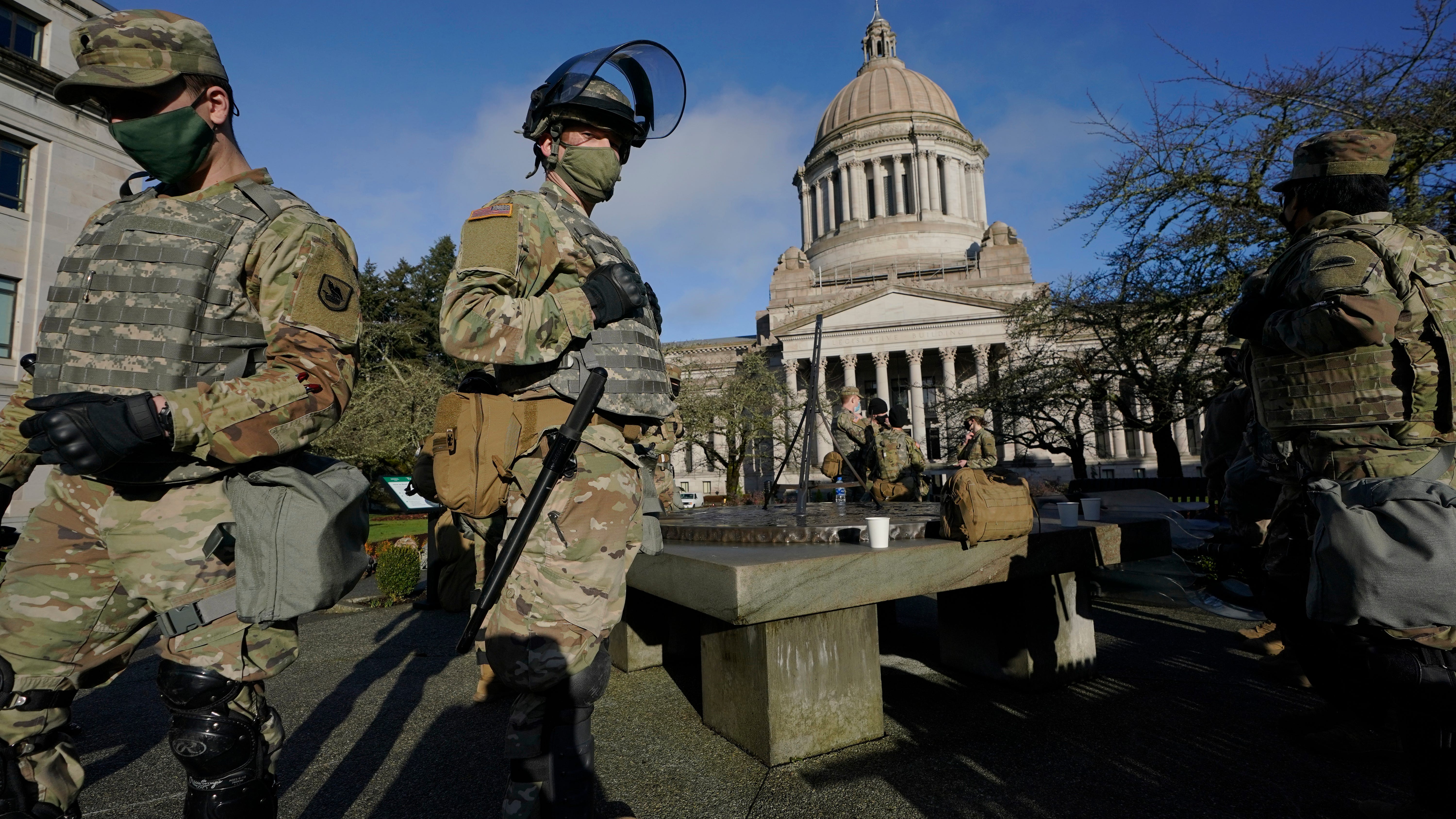 States declare emergencies, close capitols ahead of rallies