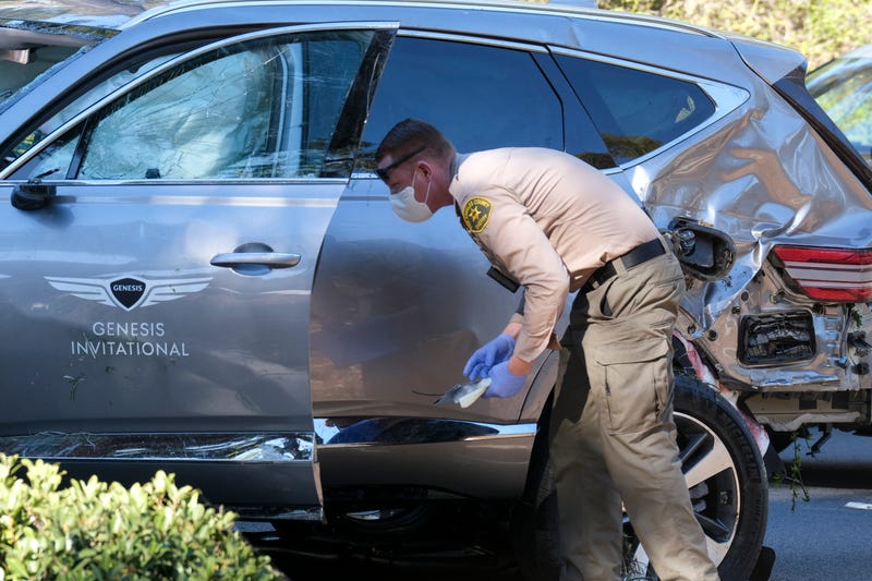 Tiger Woods Vehicle Crash Golf