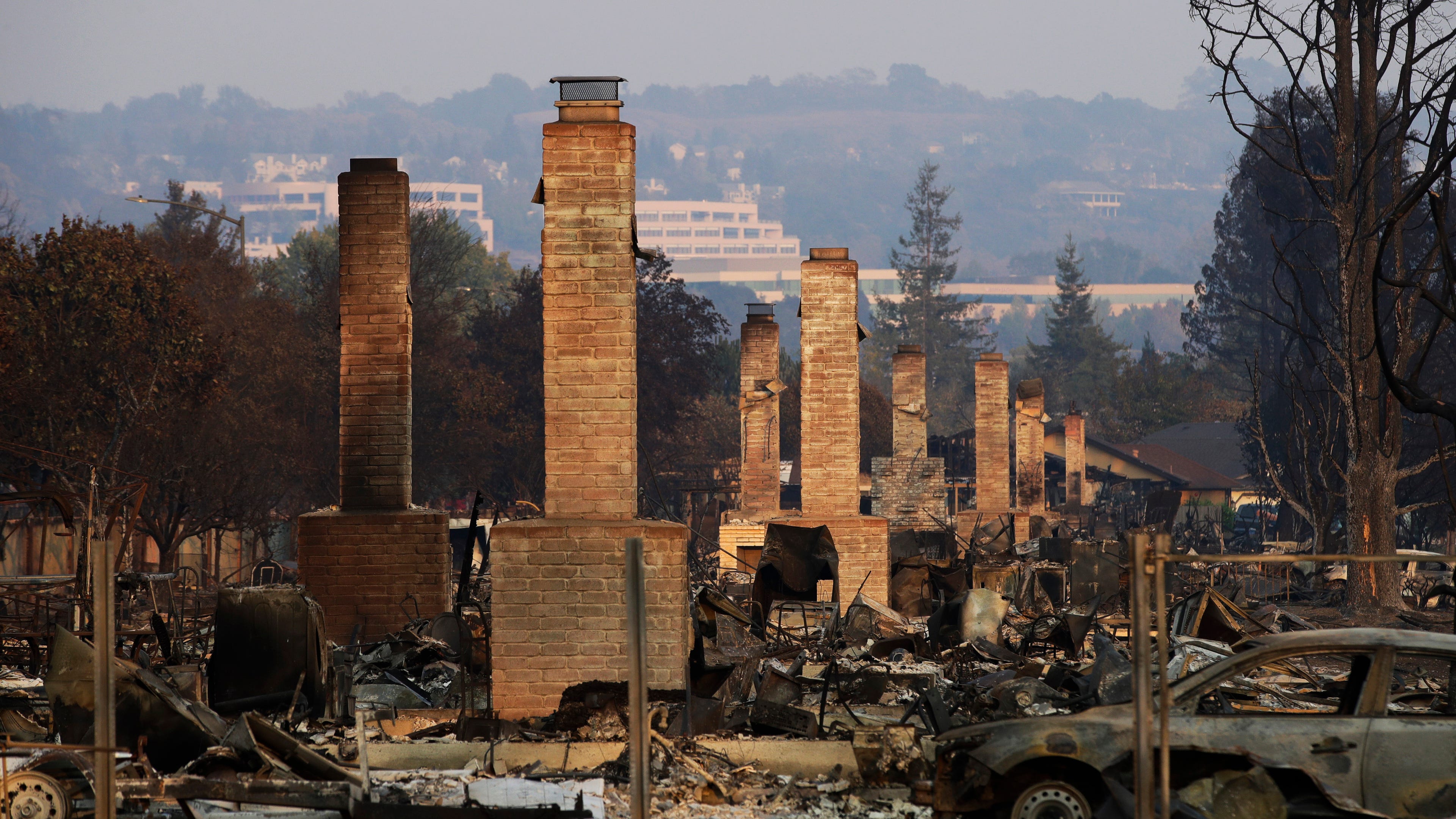 PG&E wildfire victims sue former management for neglect