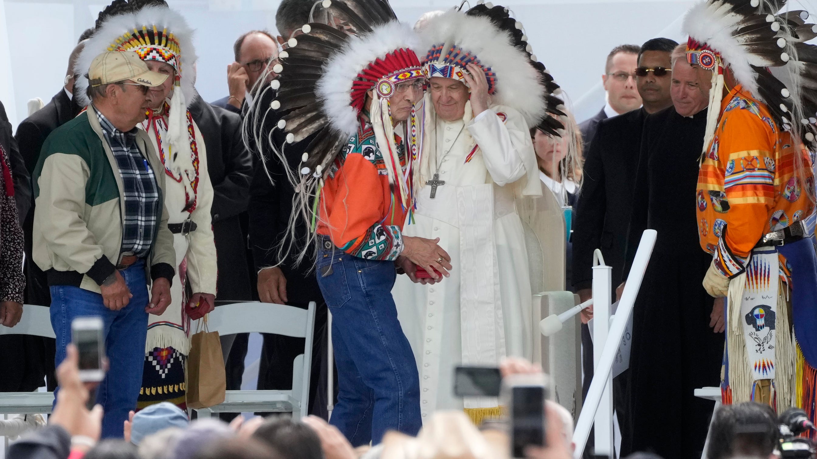 Pope apologizes for 'catastrophic' school abuses in Canada
