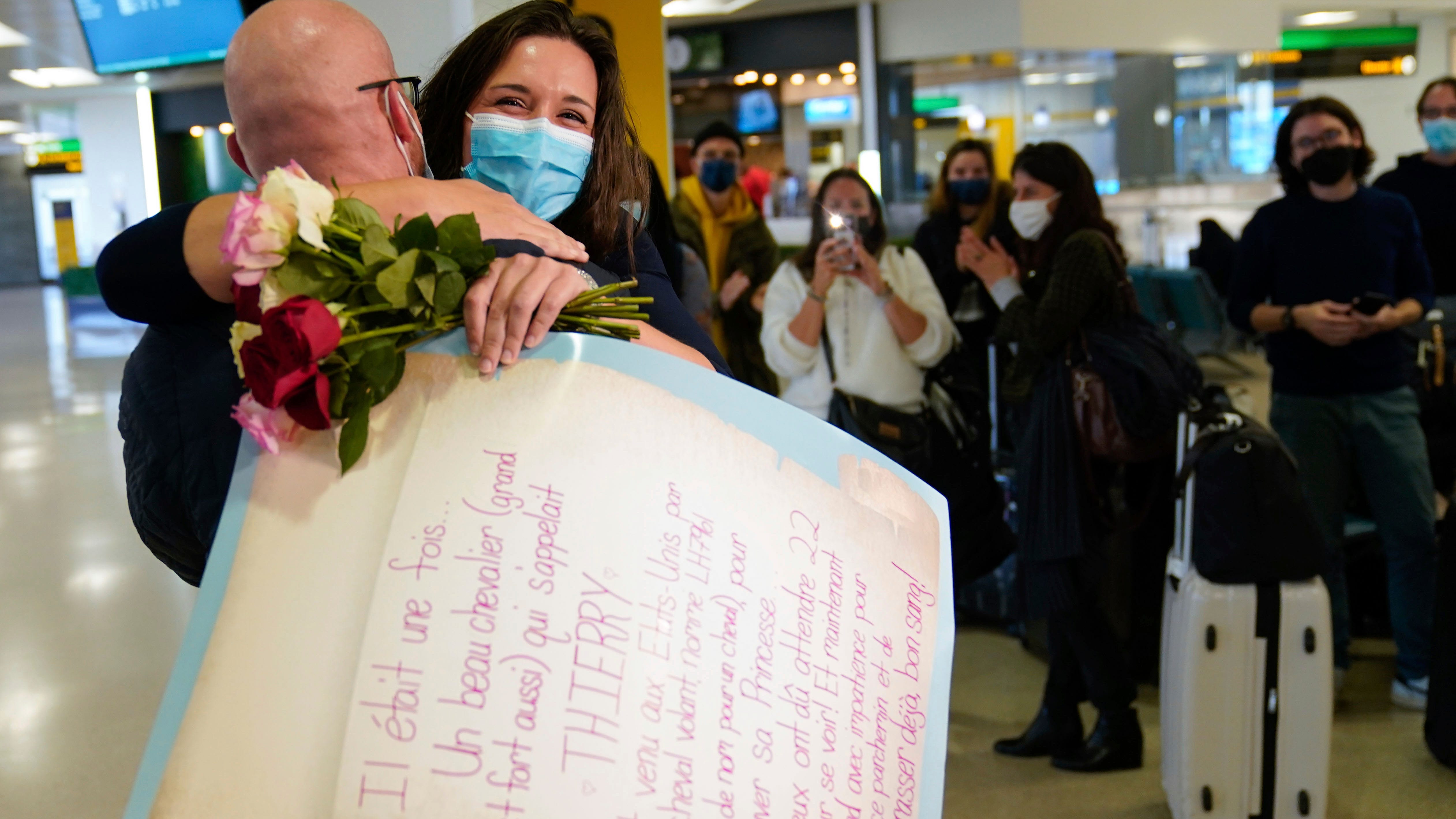 US reopens to international travel, allows happy reunions