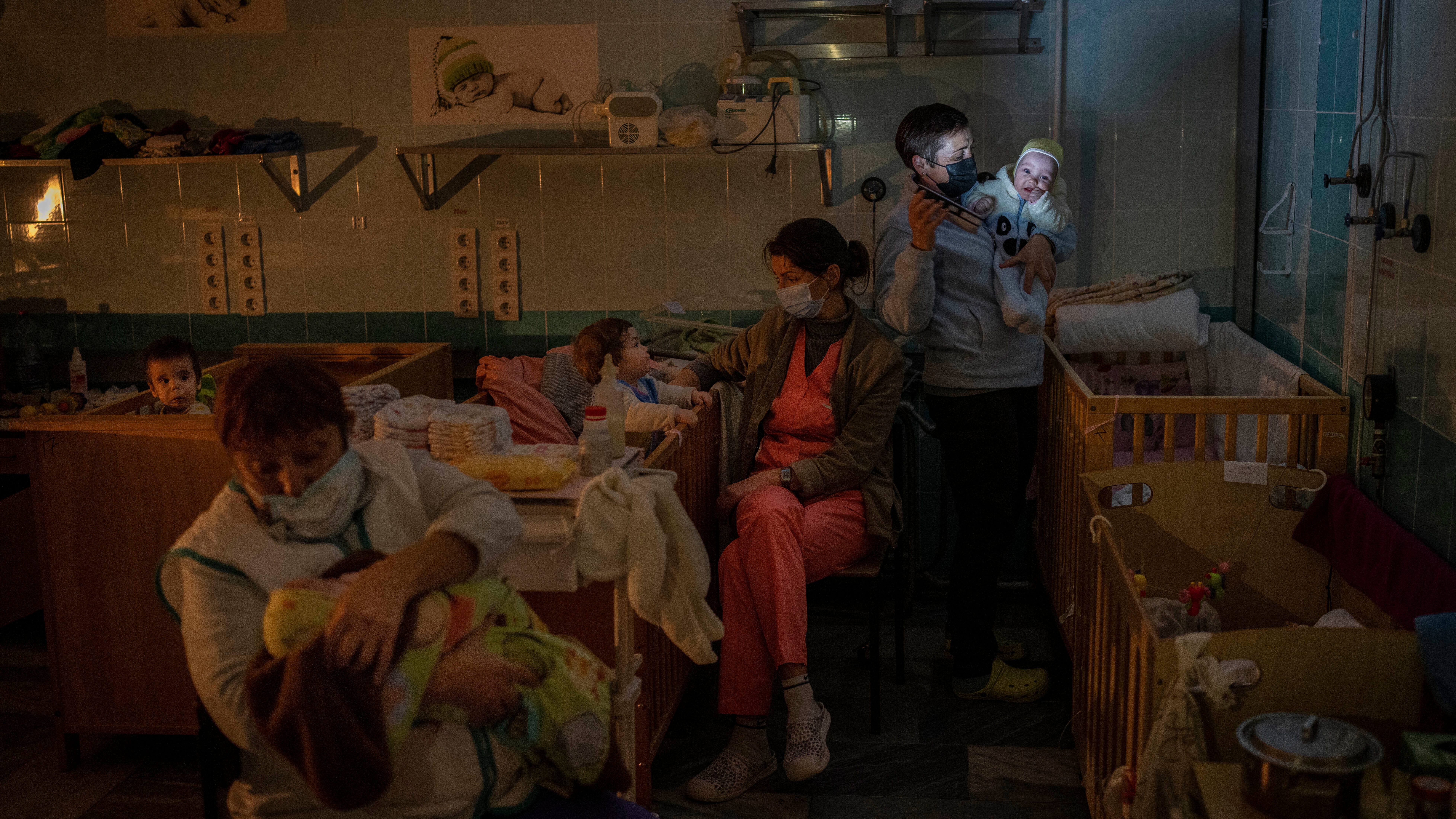 Ukrainians hid orphaned children from Russian deportation