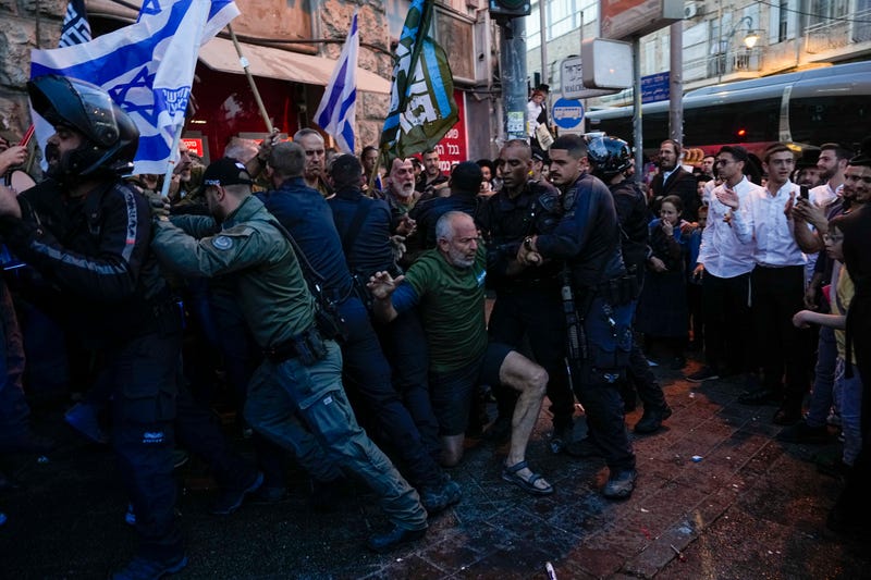 APTOPIX Israel Militray Draft