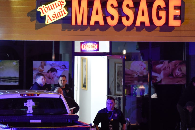 CORRECTION Massage Parlor Shooting