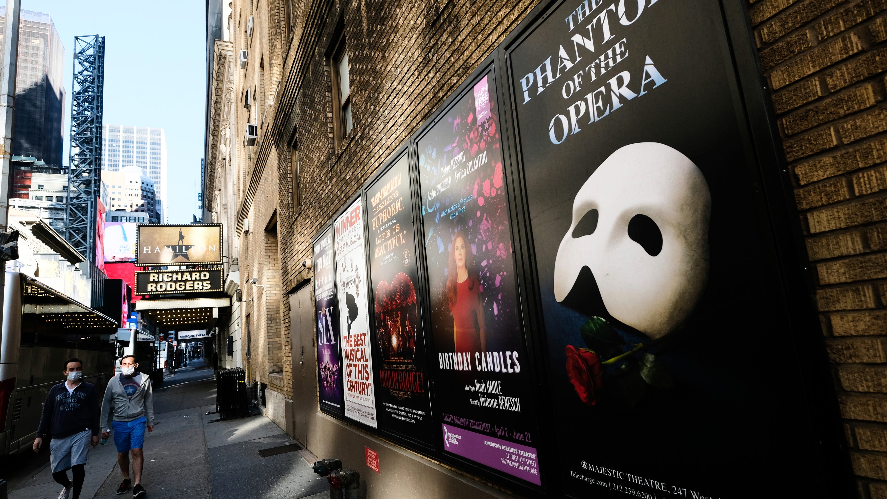 Broadway theaters drop their mask mandate starting in July