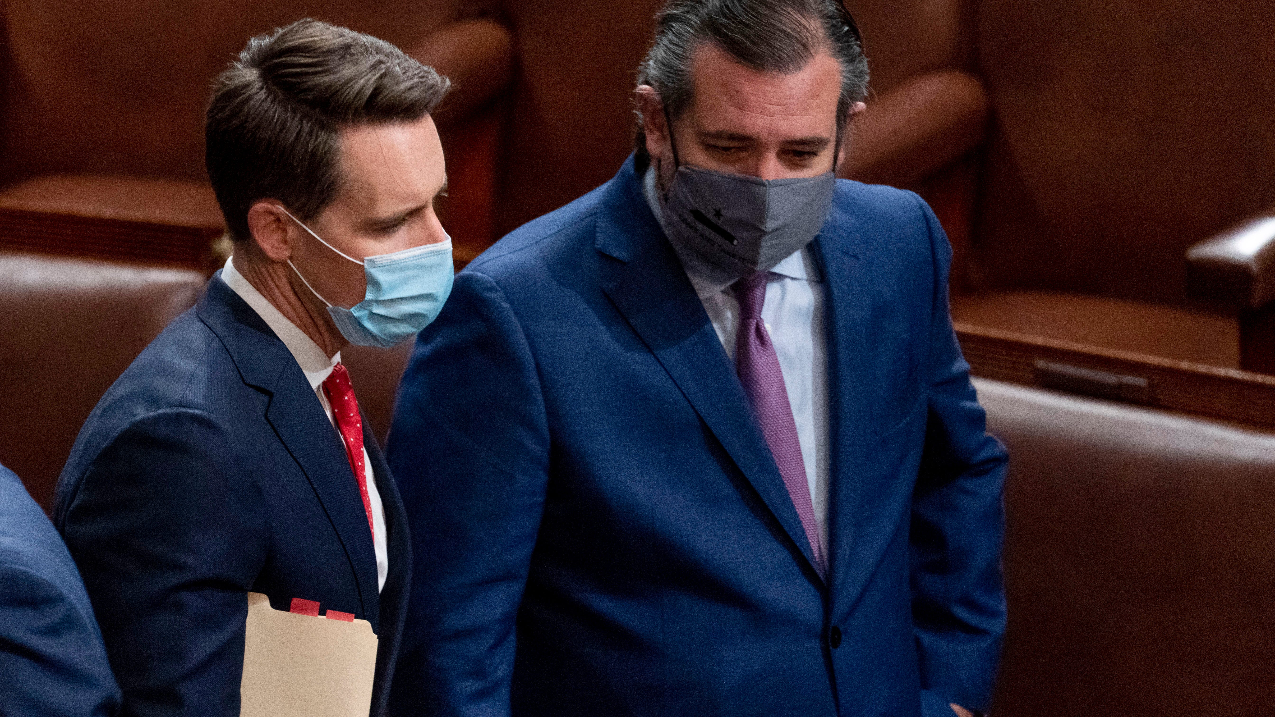 Hawley, Cruz escape Jan. 6 probe, have no regrets over role