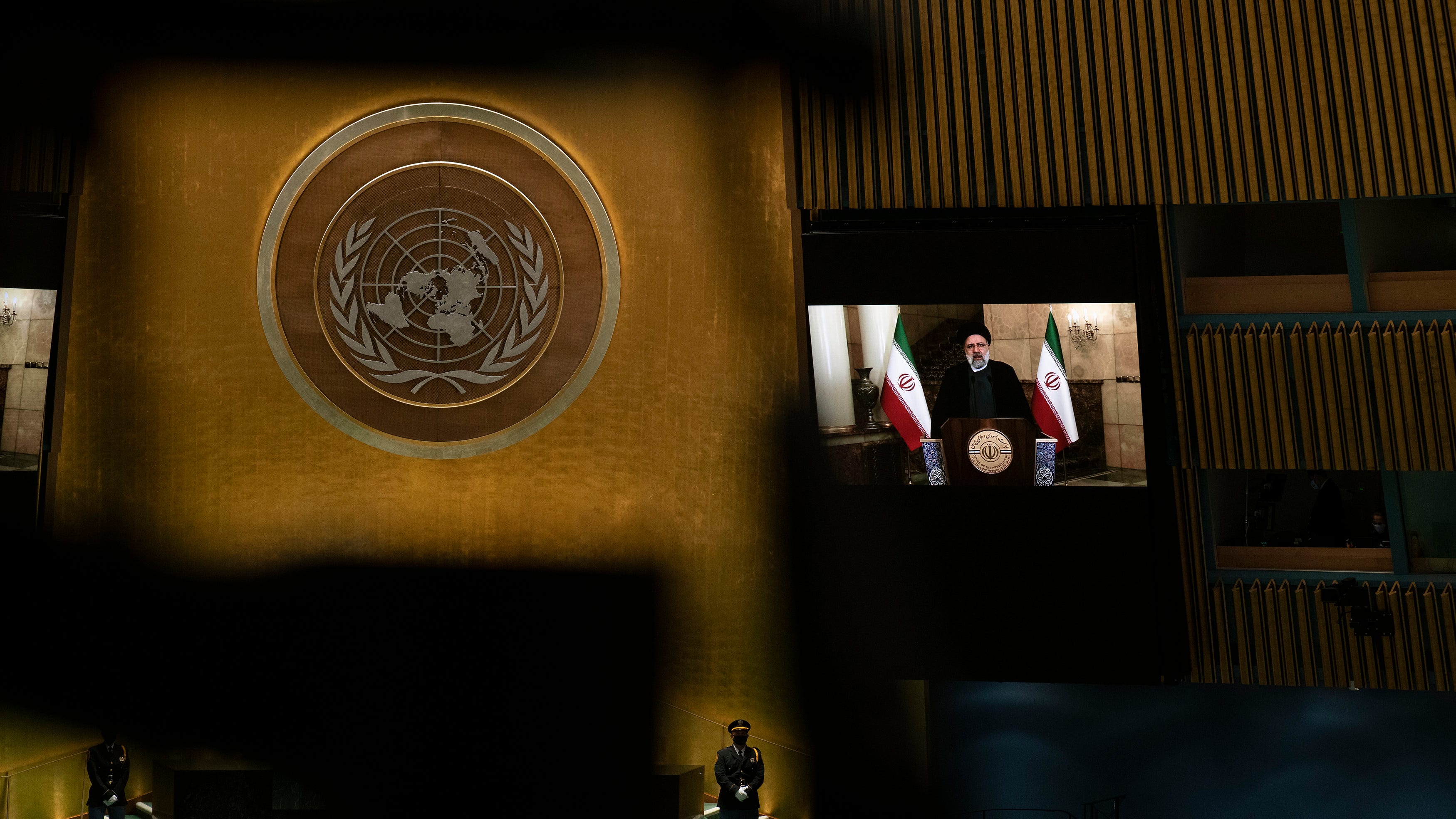 Iran's president slams US in first speech to UN as leader