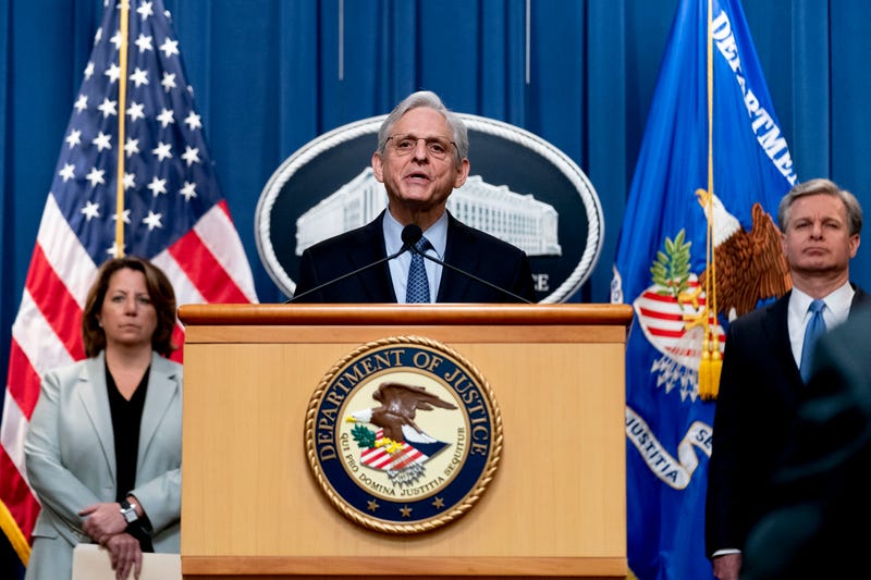 APTOPIX Justice Department Russia