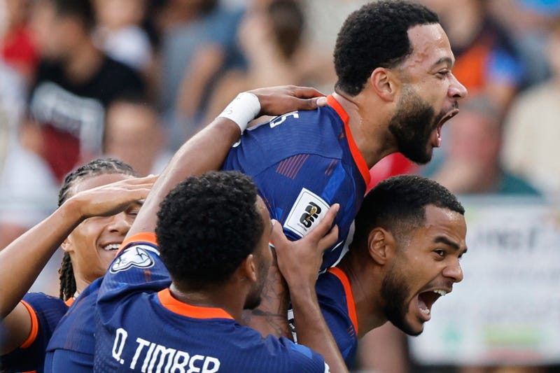 Lithuania Netherlands WCup Soccer
