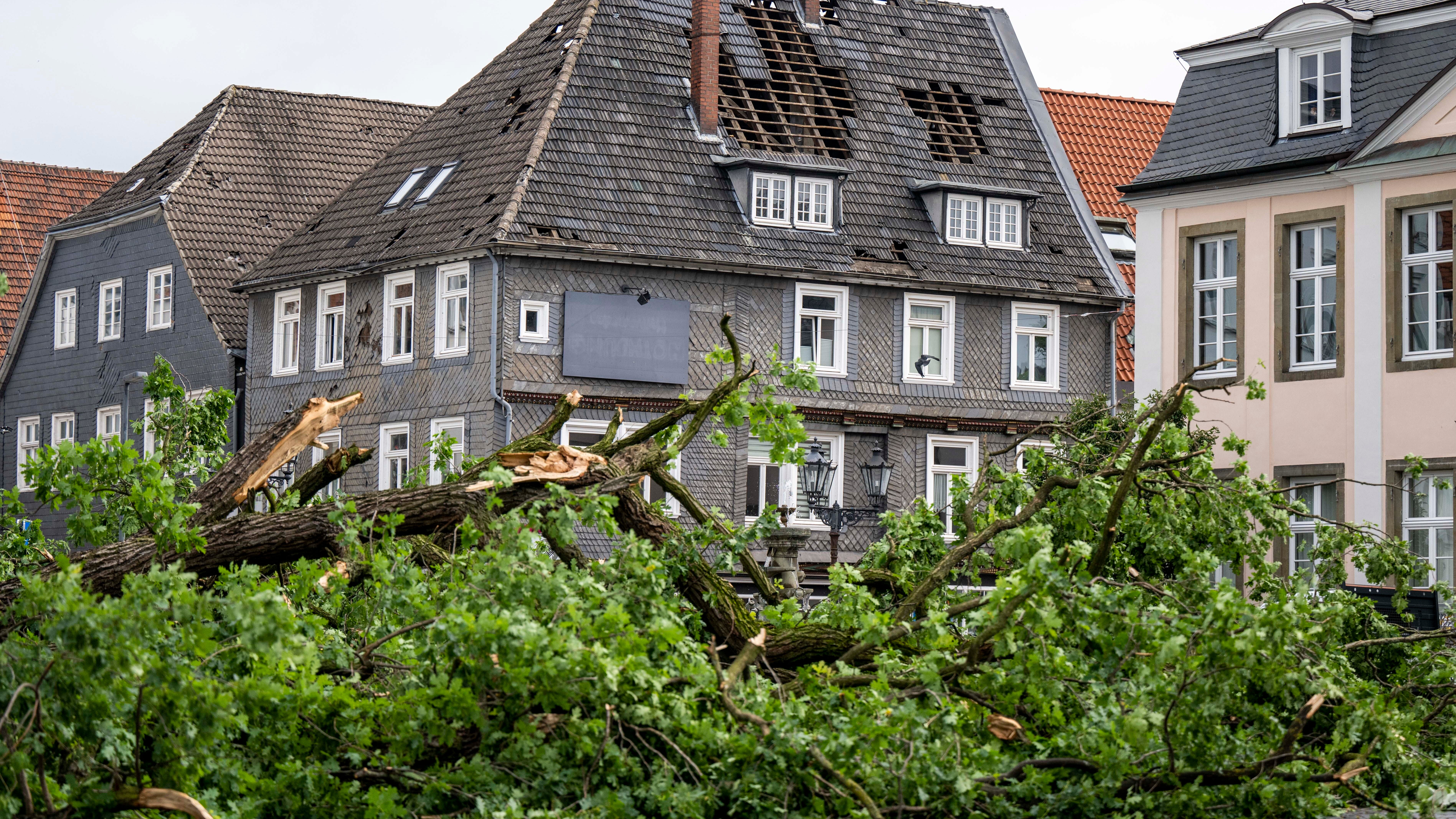 German weather service says storm generated 3 tornadoes