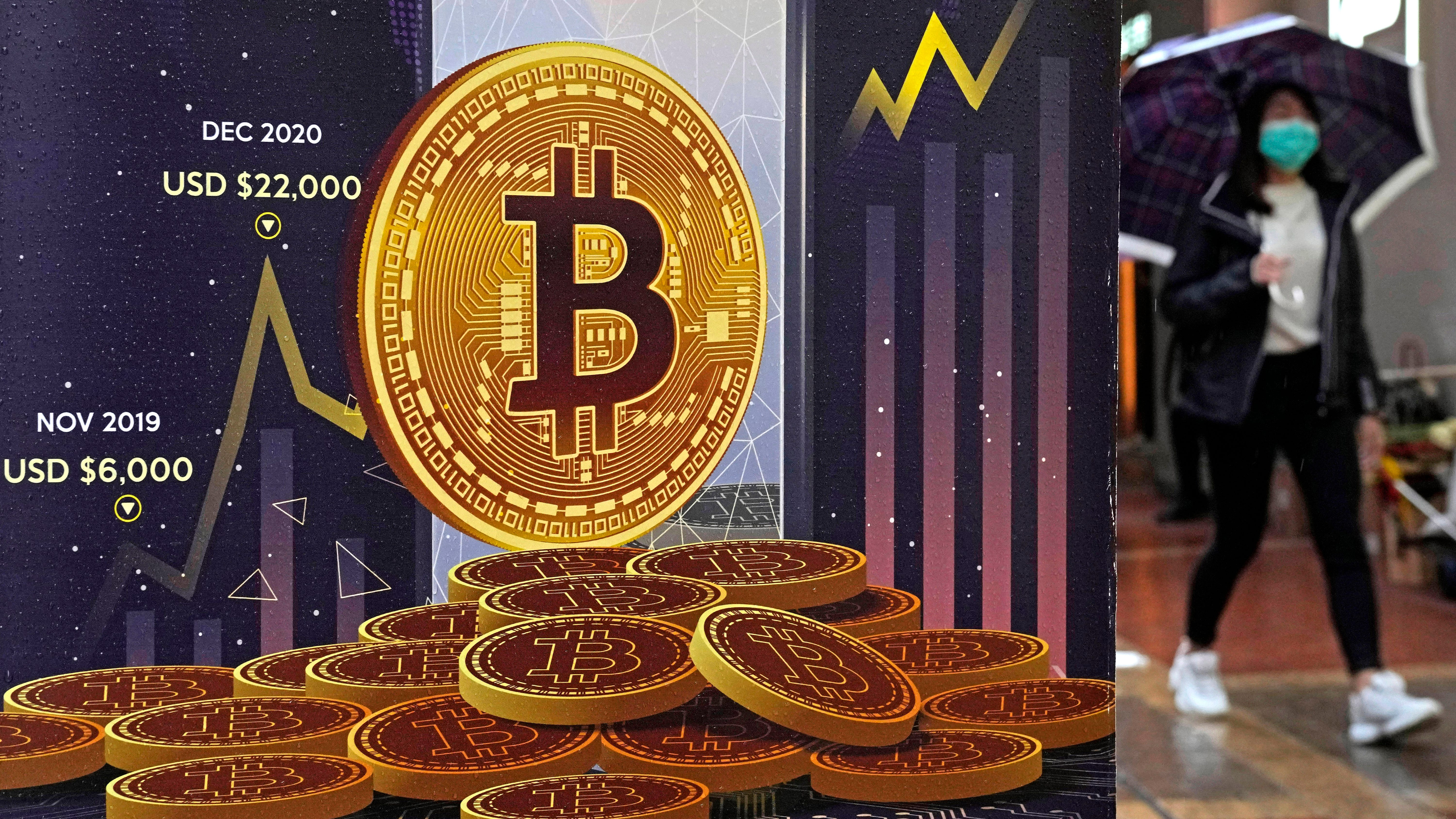 Bitcoin tumbles, a stablecoin plunges in wild week in crypto