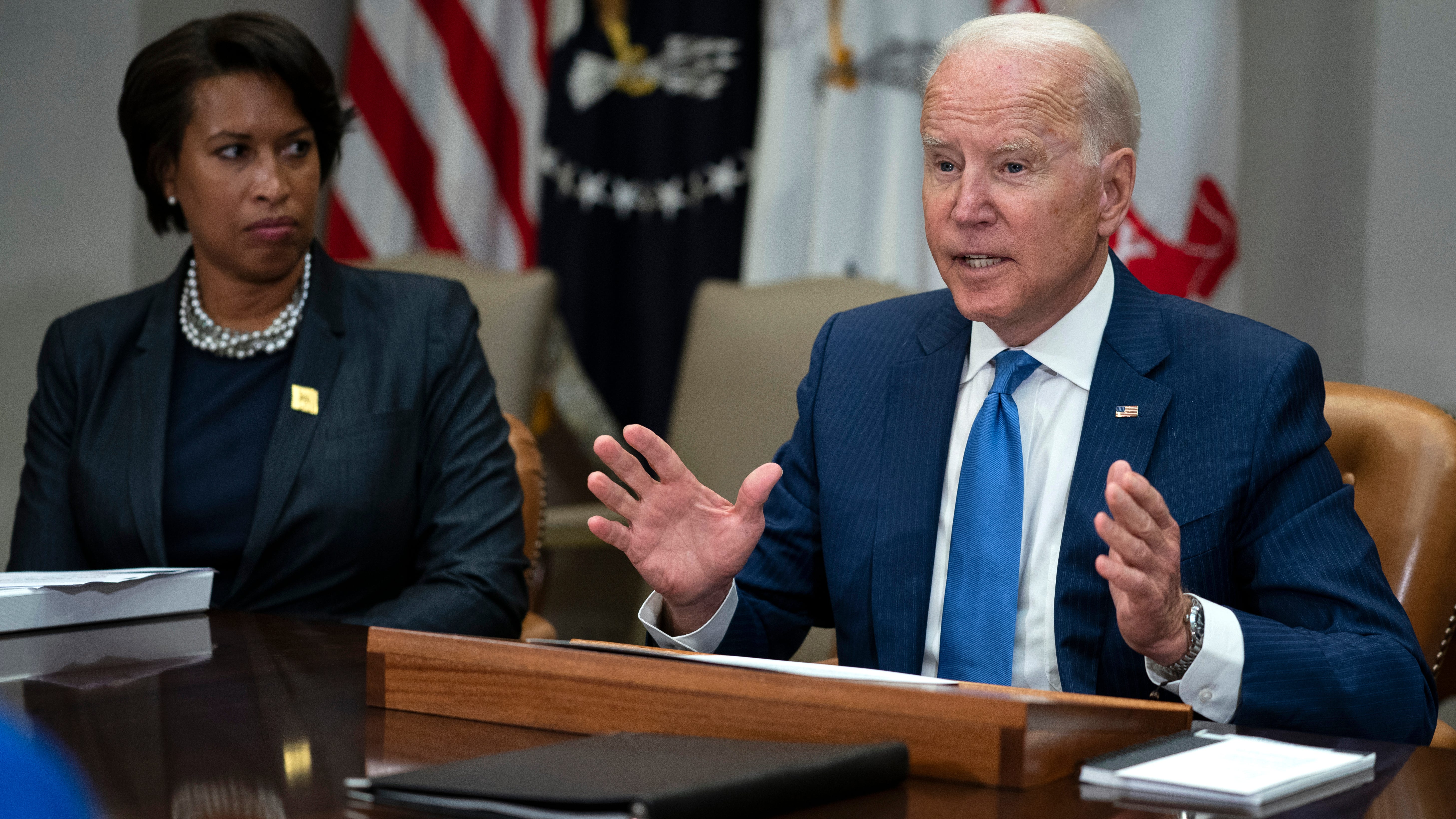 Biden balances fighting rising crime, reforming police