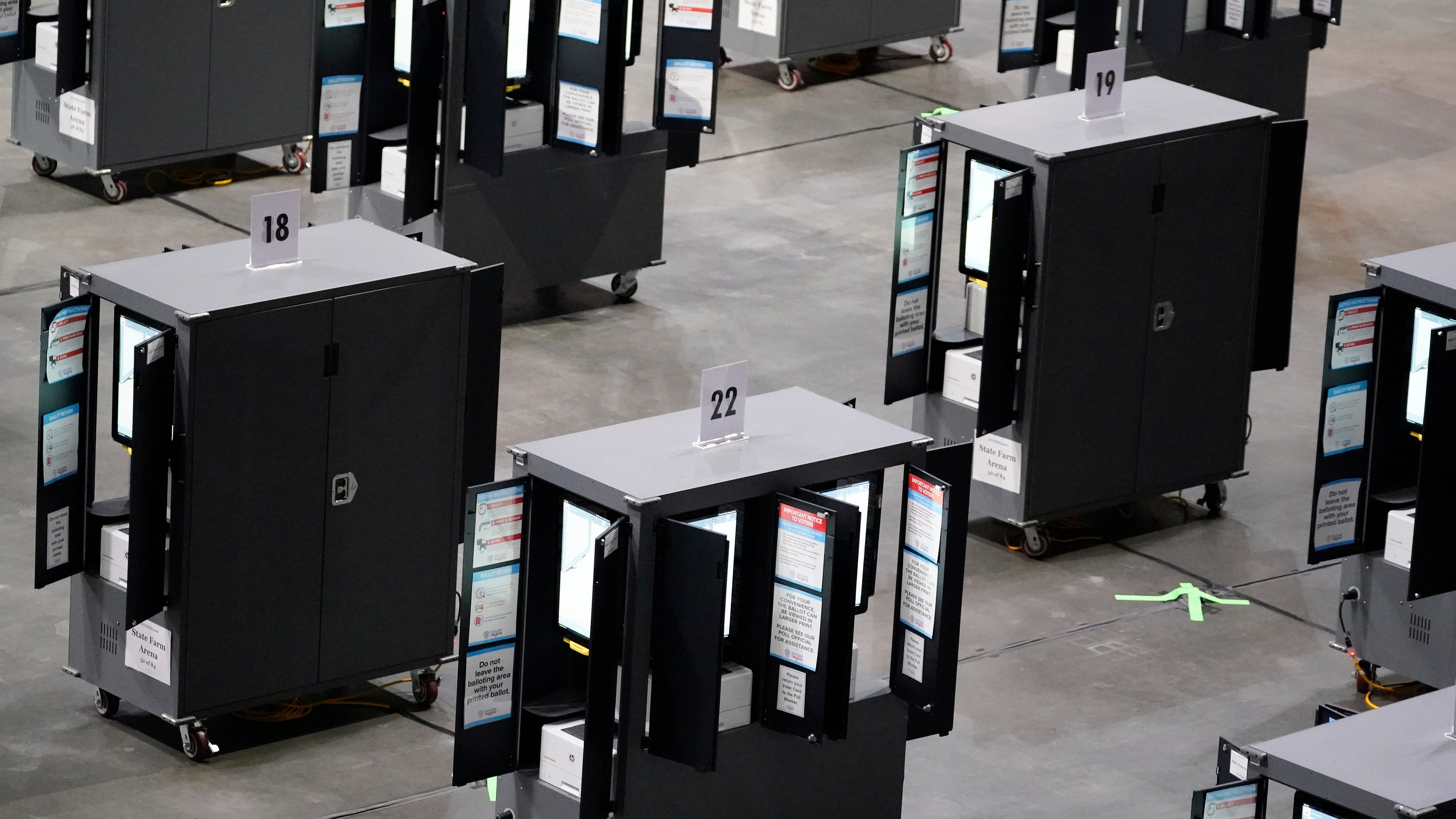 Critics blast Georgia's plan to delay software updates on its voting machines