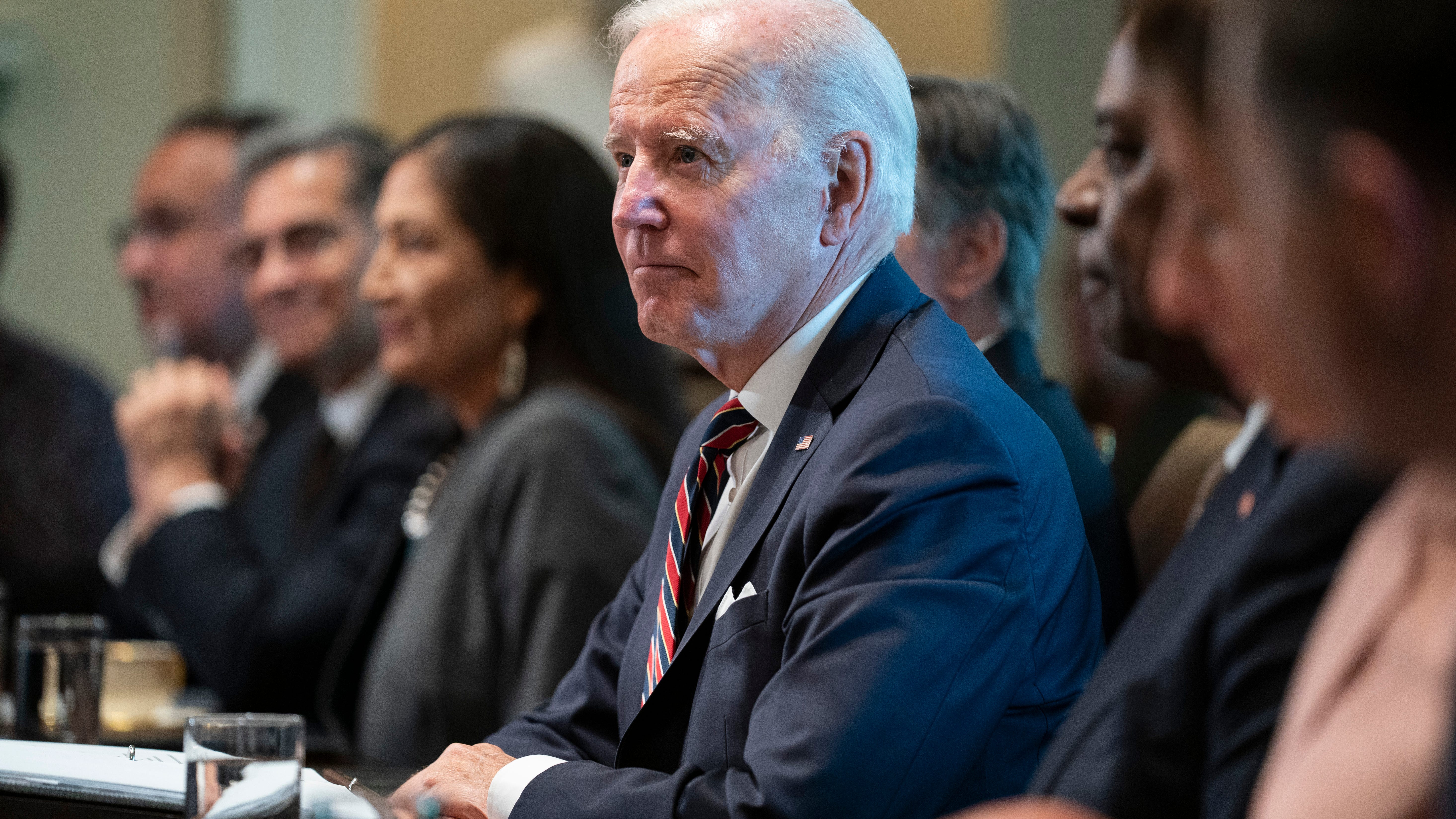 Biden touts legislative record as midterms approach
