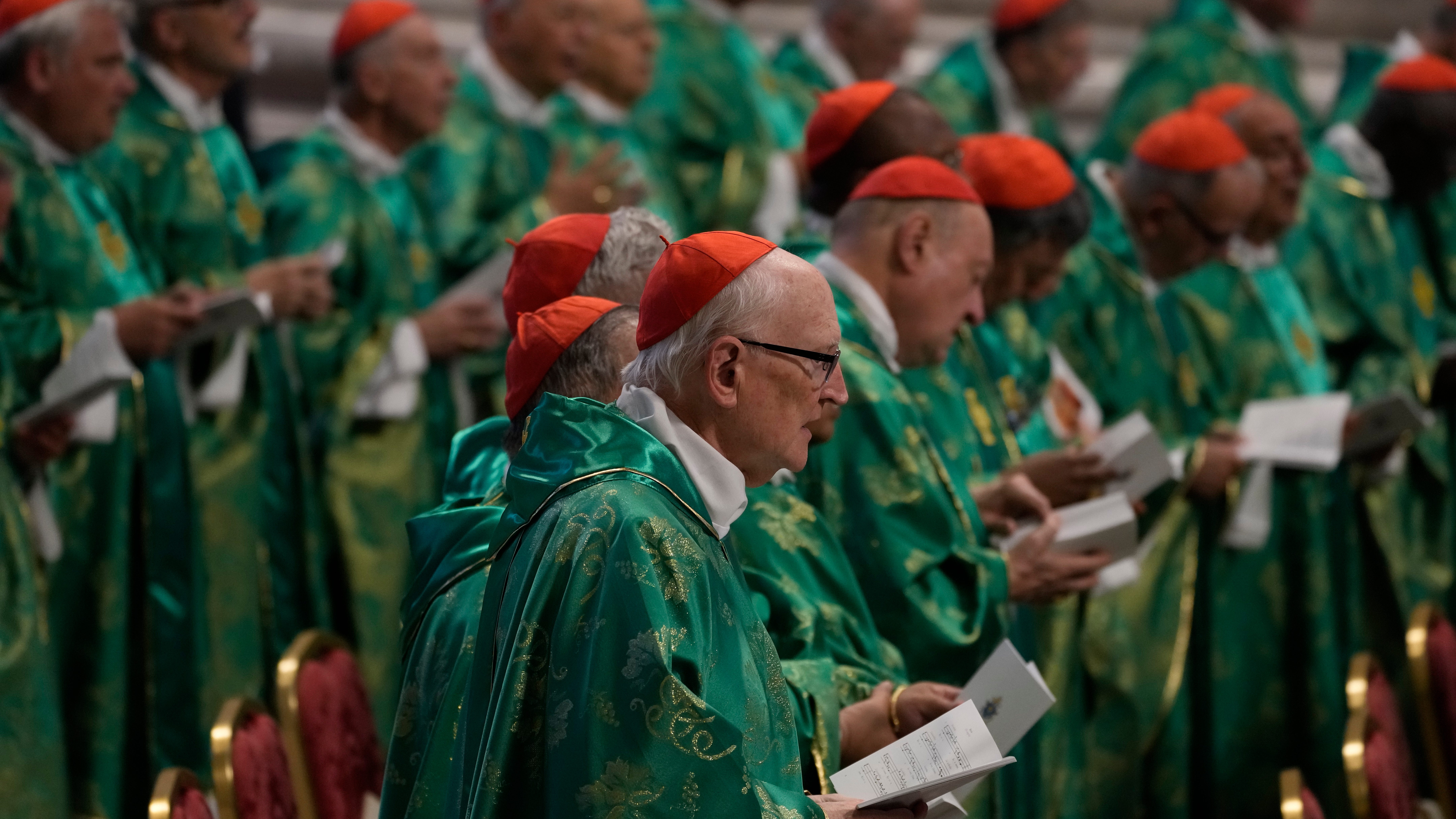 Pope meets with cardinals on future direction of church