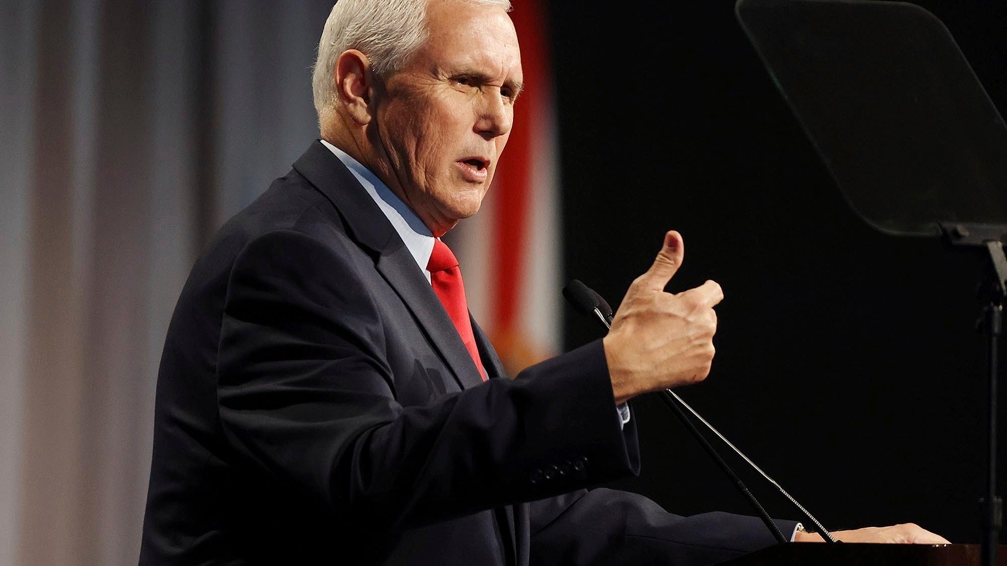 Pence distances himself from Trump as he eyes 2024 campaign