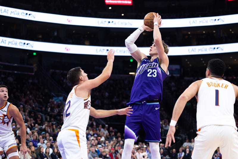 Suns Jazz Basketball