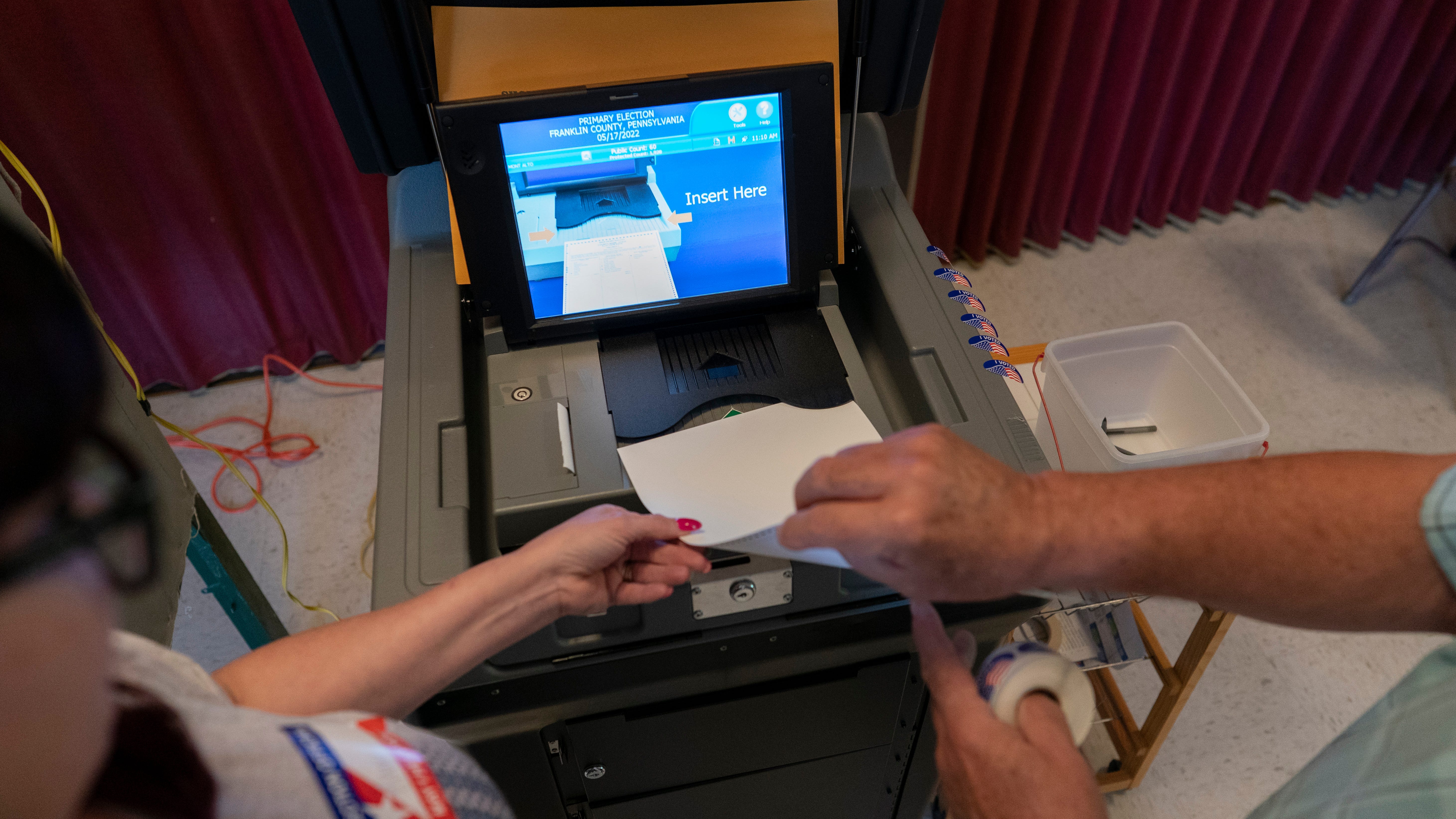 Printing error affects mailed ballots in Pennsylvania county