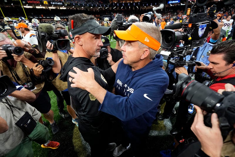 Broncos Saints Football