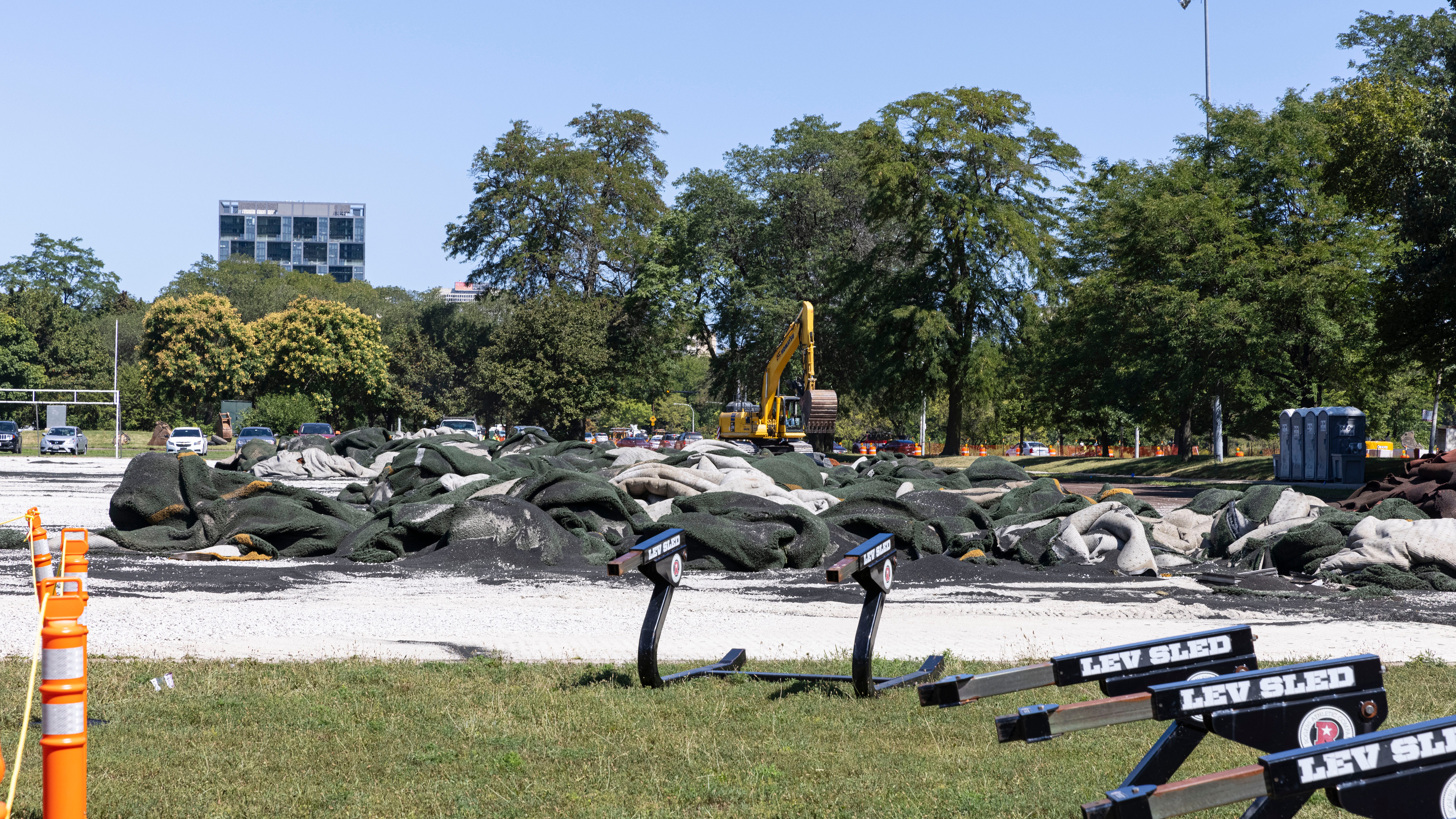 PHOTOS: Construction on Obama Presidential Center begins in Chicago after delays
