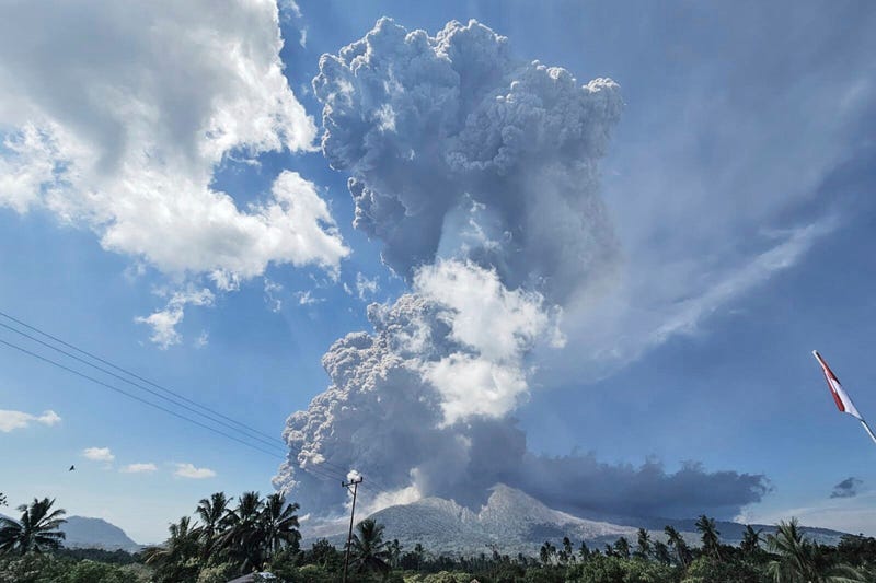 Indonesia Volcano
