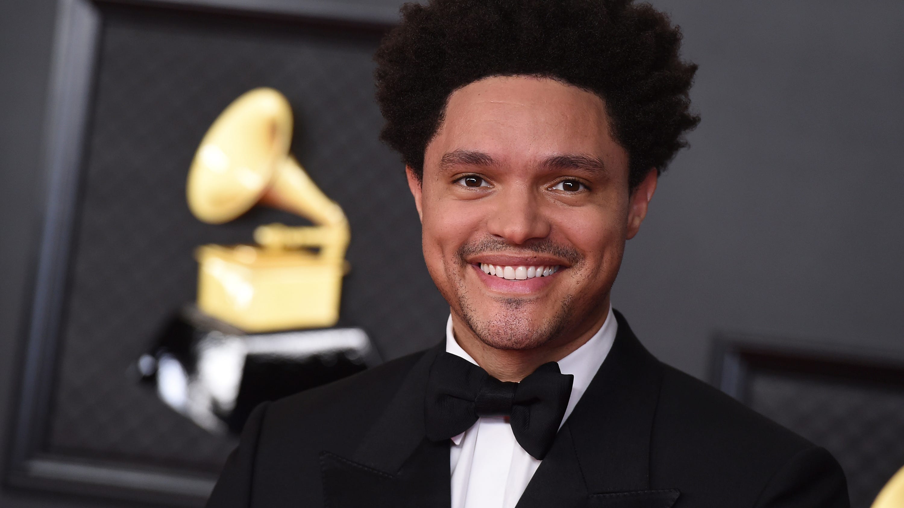 Trevor Noah returns as Grammy host with comfort, nervousness
