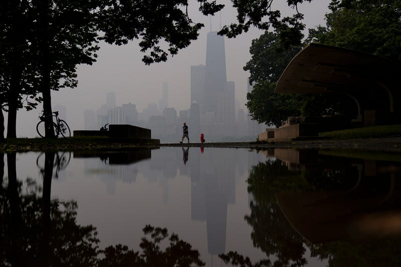 APTOPIX Canada Wildfires Air Quality Great Lakes