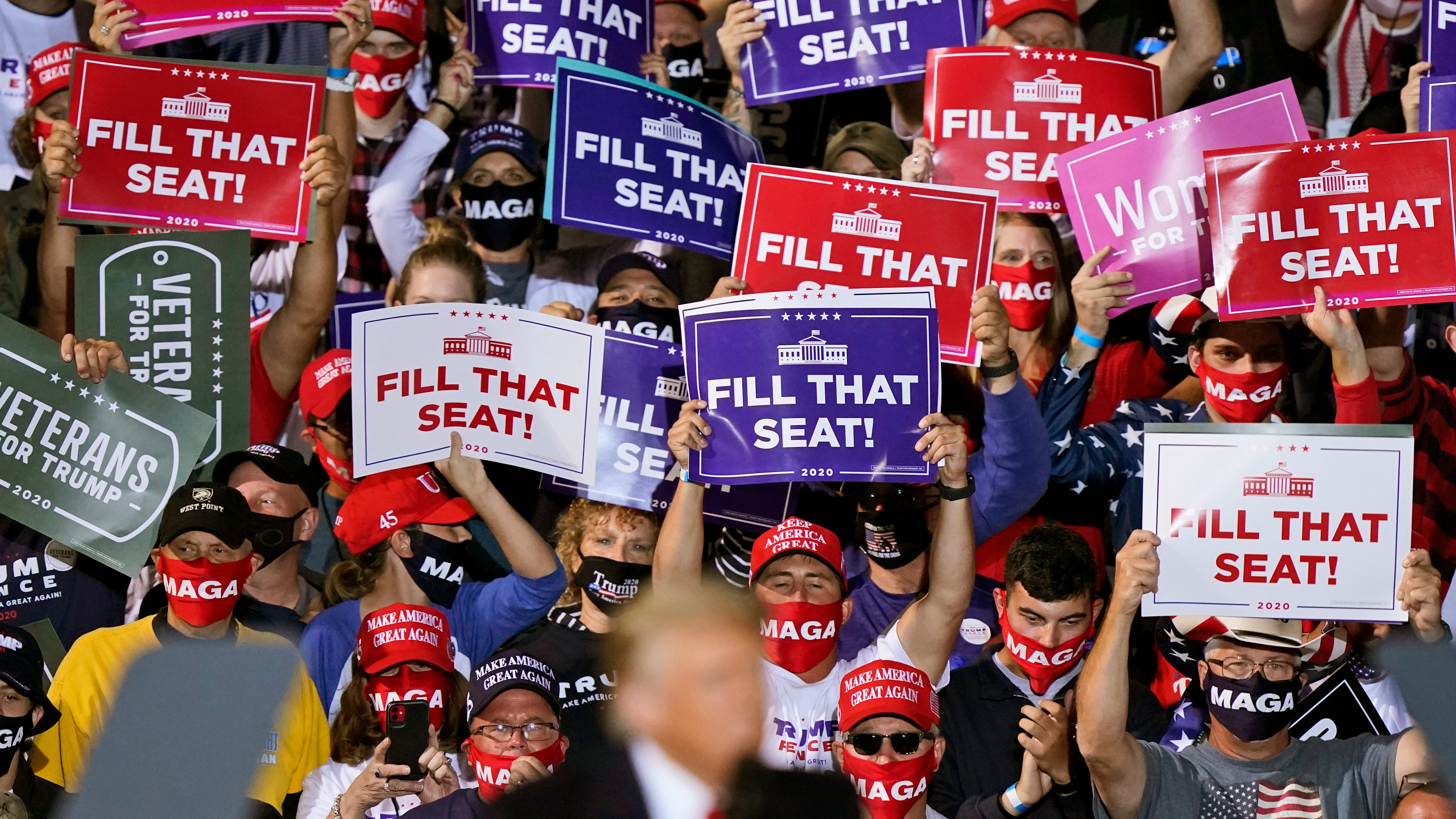 Trump, Biden fight to define campaign's most pressing issues
