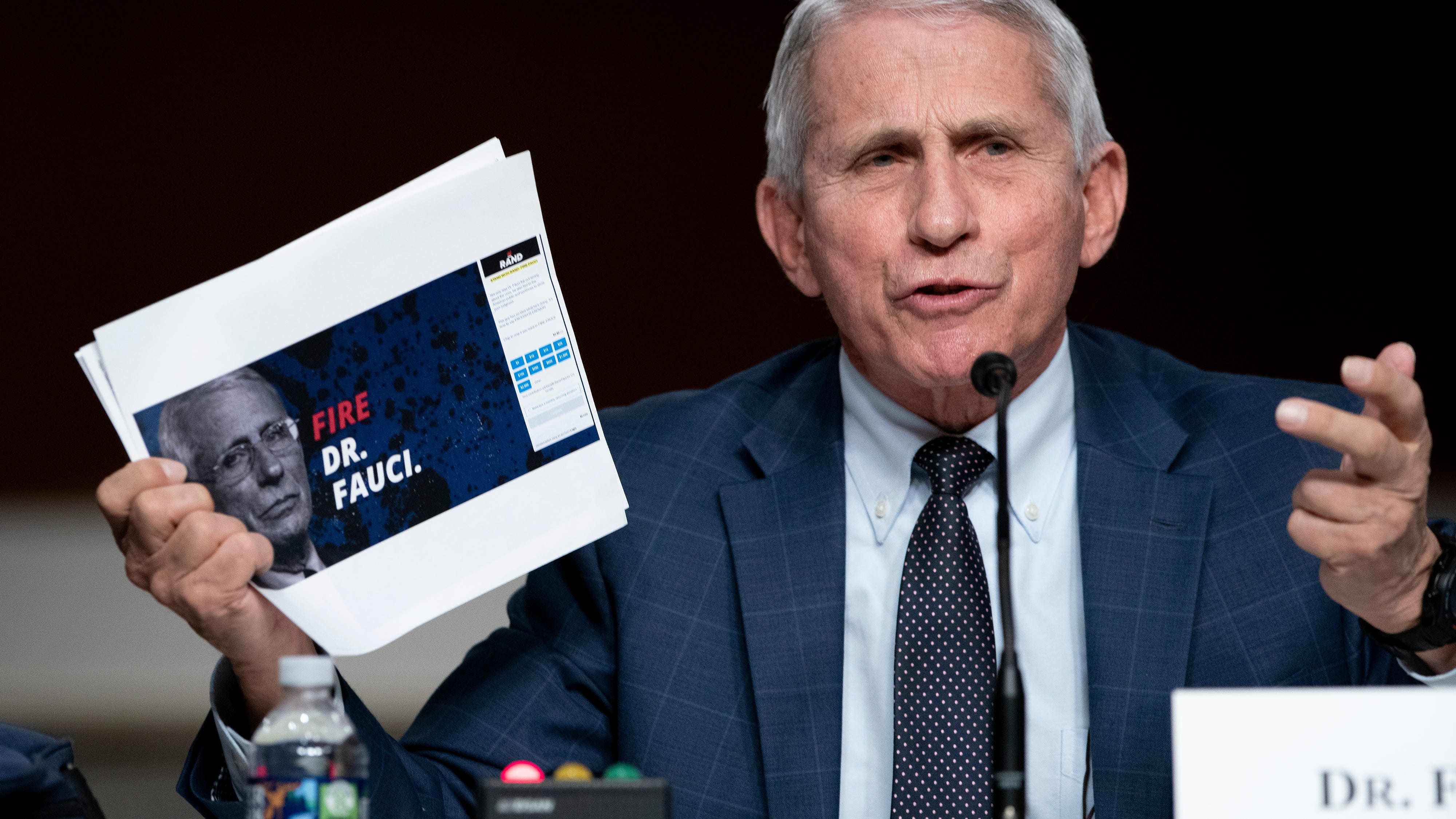 Senate hearing on pandemic gets testy: 'What a moron'