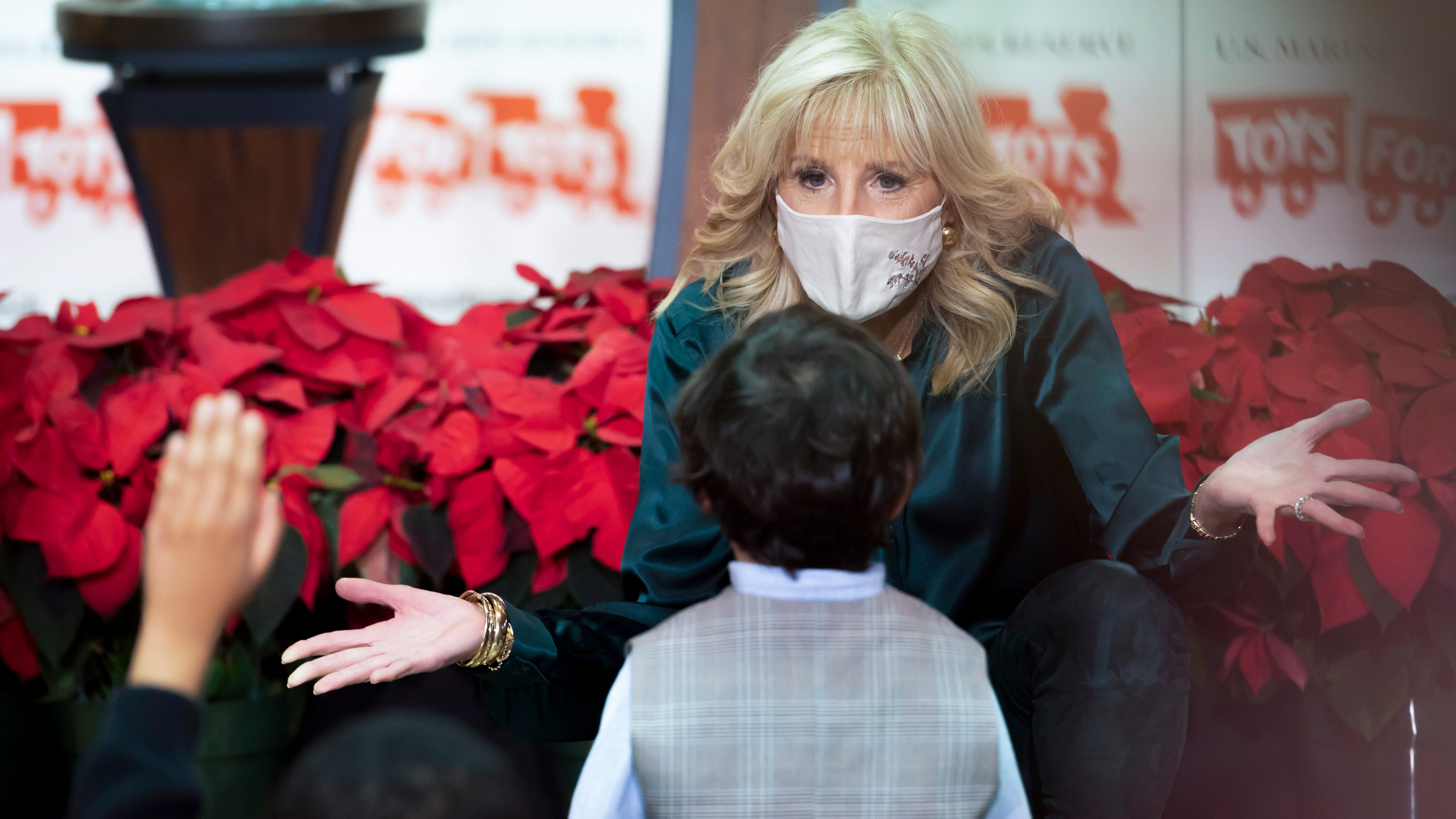 Jill Biden shares with kids about the meaning of Christmas
