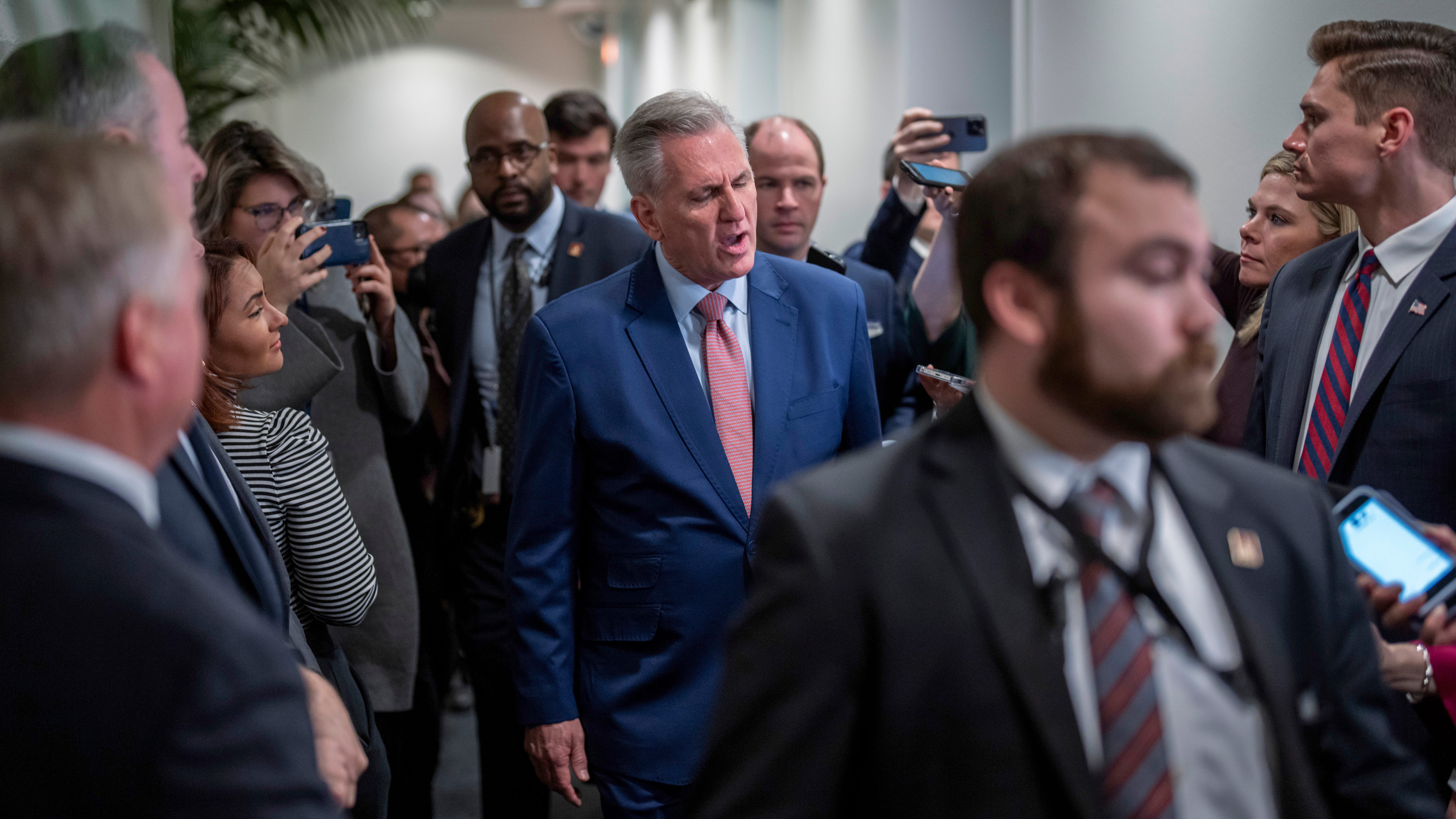 McCarthy falls short in first vote for House speaker