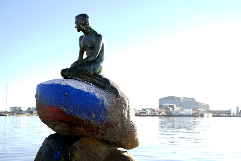 Denmark Little Mermaid Vandalism