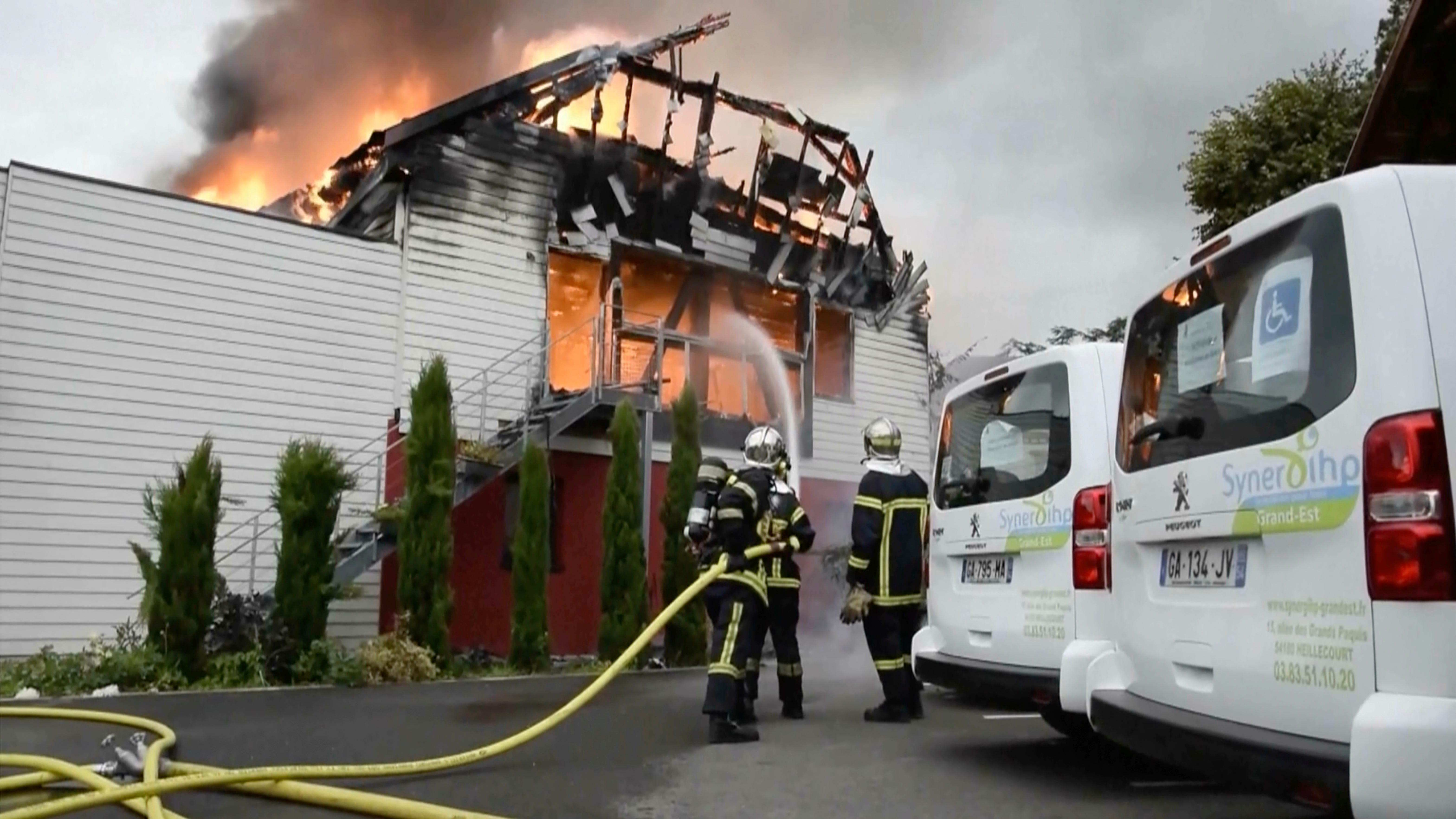 Safety standards weren't met at French vacation home housing disabled adults where a fire killed 11