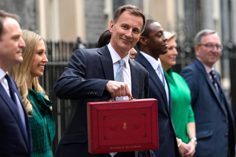 APTOPIX Britain Budget