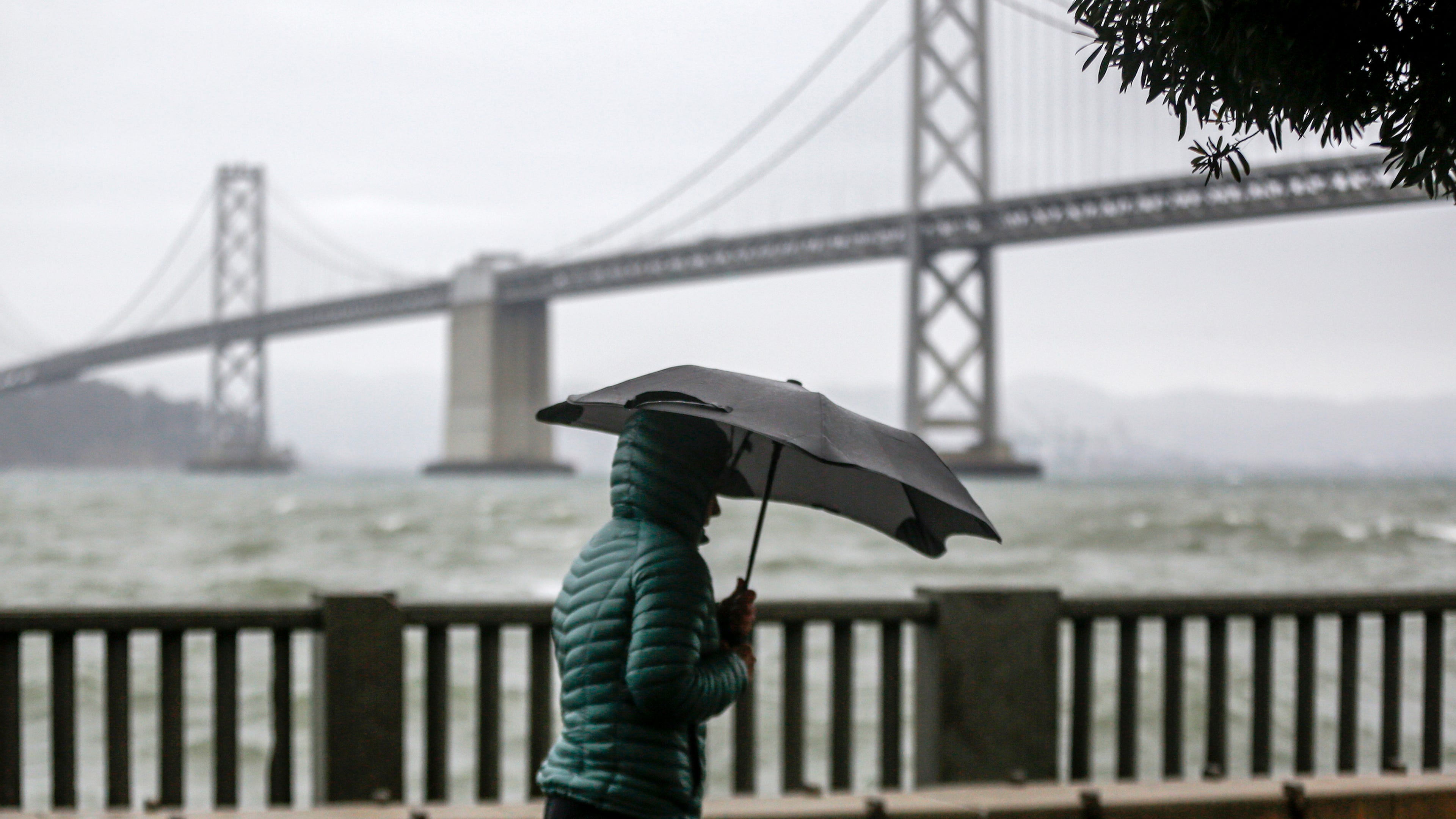 Major winter storm brings rain, snow to parched California