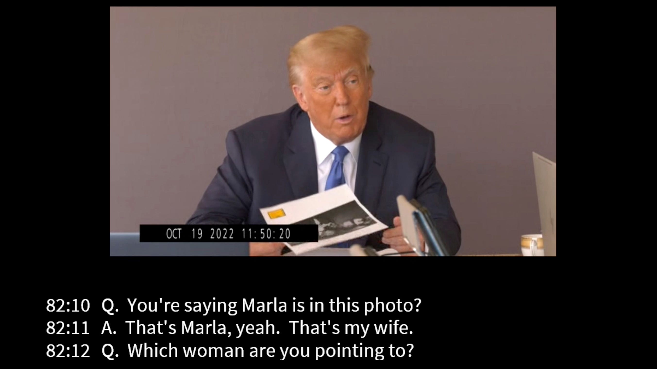 Trump's video deposition in rape lawsuit made public